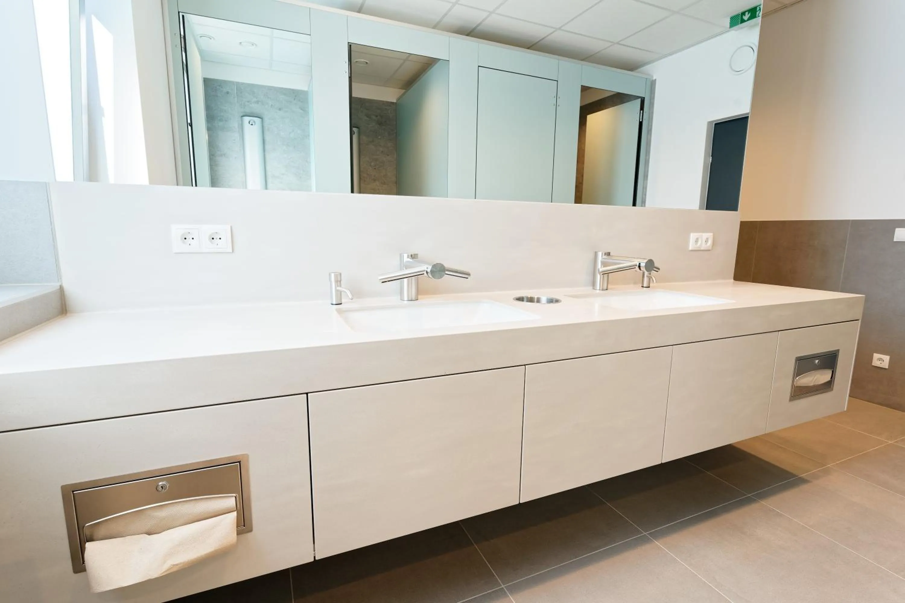 Bathroom in Jugendgästehaus Brigittenau &Brigittenau Youth Palace