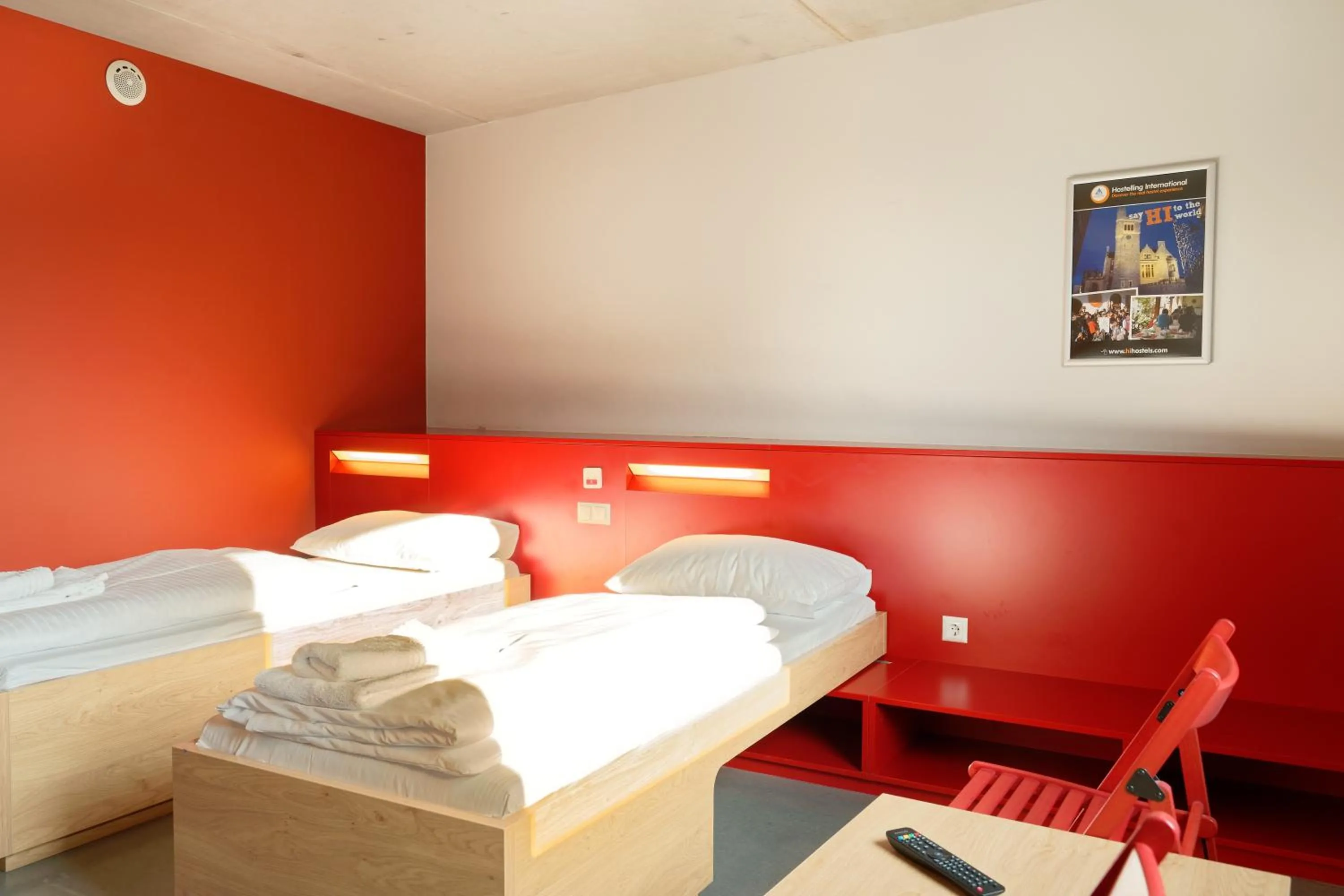 Bed in Jugendgästehaus Brigittenau &Brigittenau Youth Palace