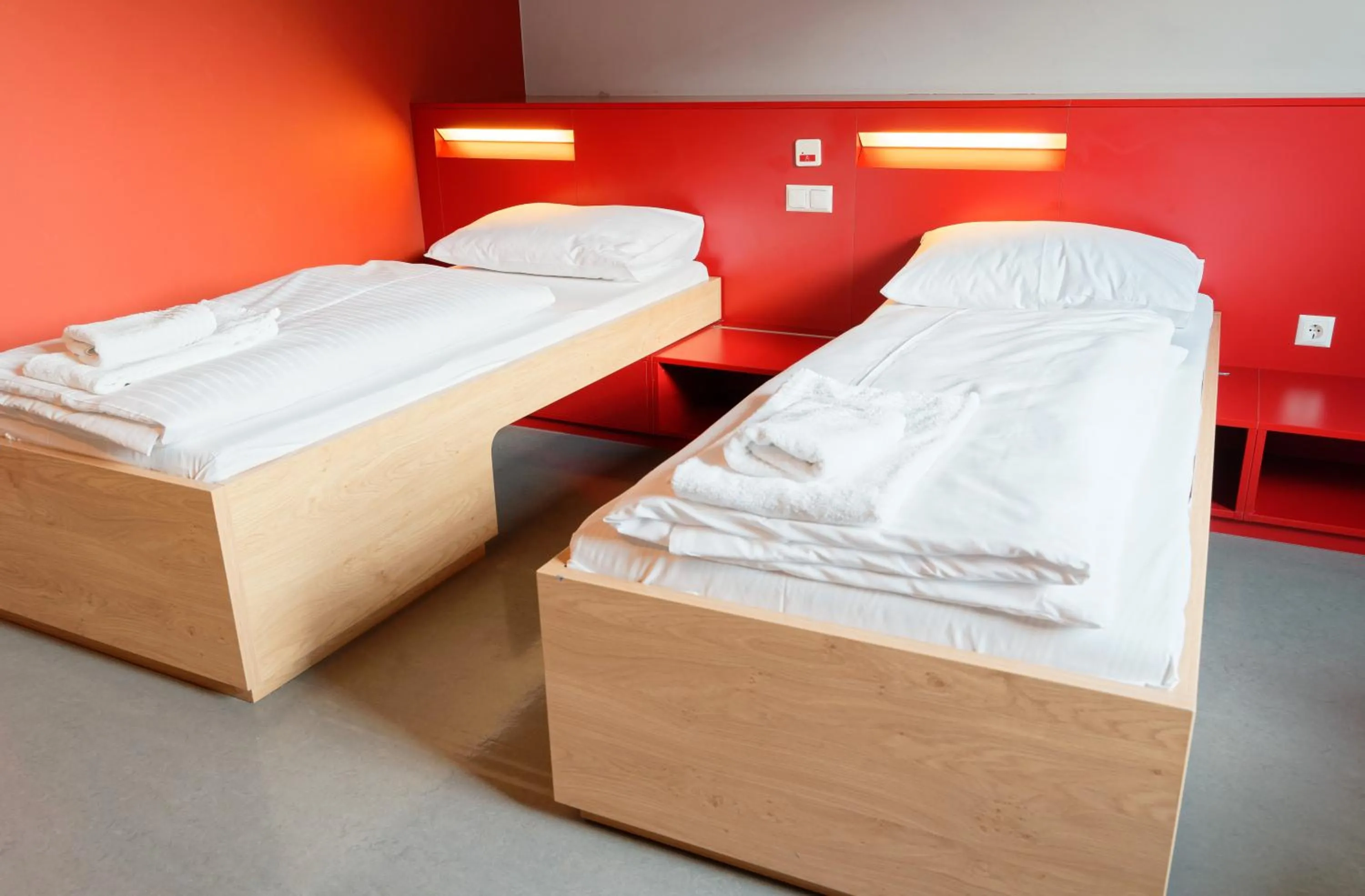 Bed in Jugendgästehaus Brigittenau &Brigittenau Youth Palace