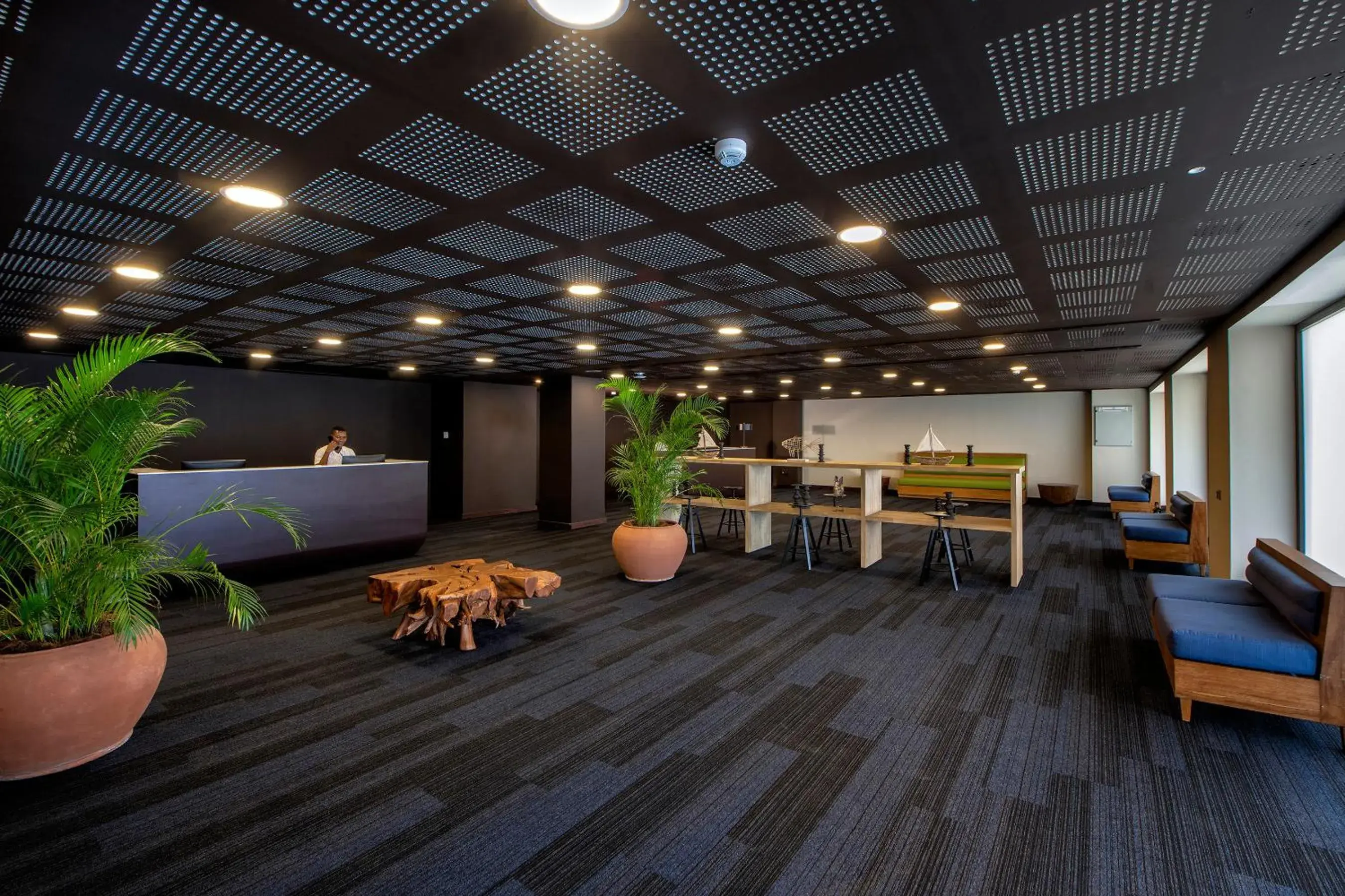 Lobby or reception in Adults Only Club at Lopesan Costa Bávaro Resort Lobby or reception in Adults Only Club at Lopesan Costa Bávaro Resort