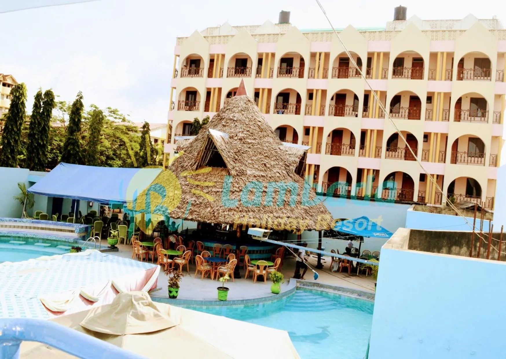 Property building in Lambada Holiday Resort Mombasa