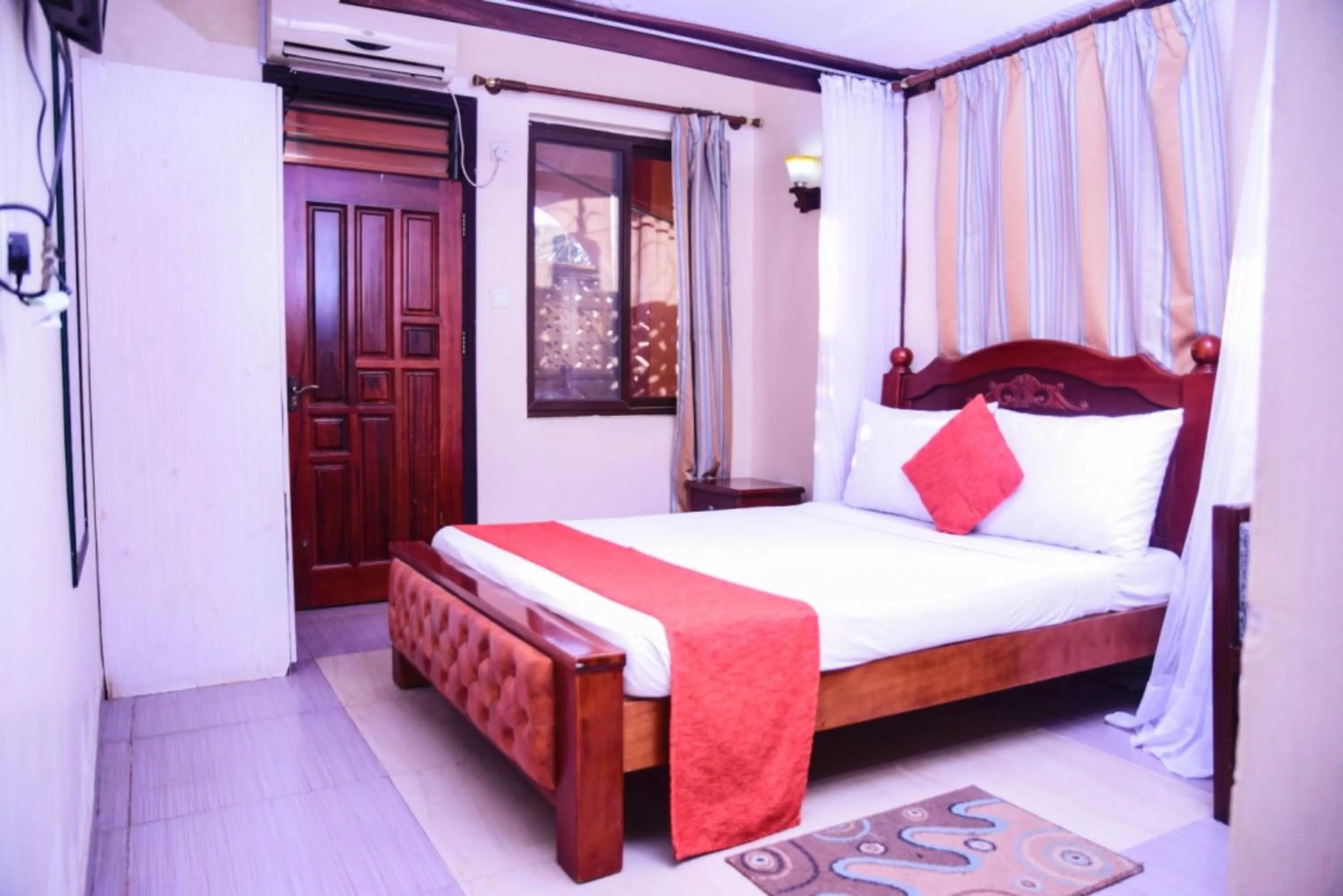 Bed in Lambada Holiday Resort Mombasa
