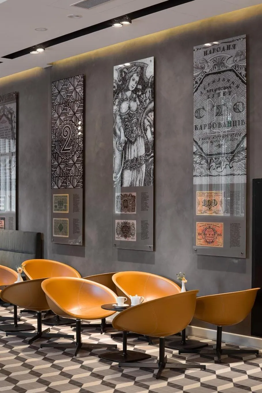 Lobby or reception in BANKHOTEL