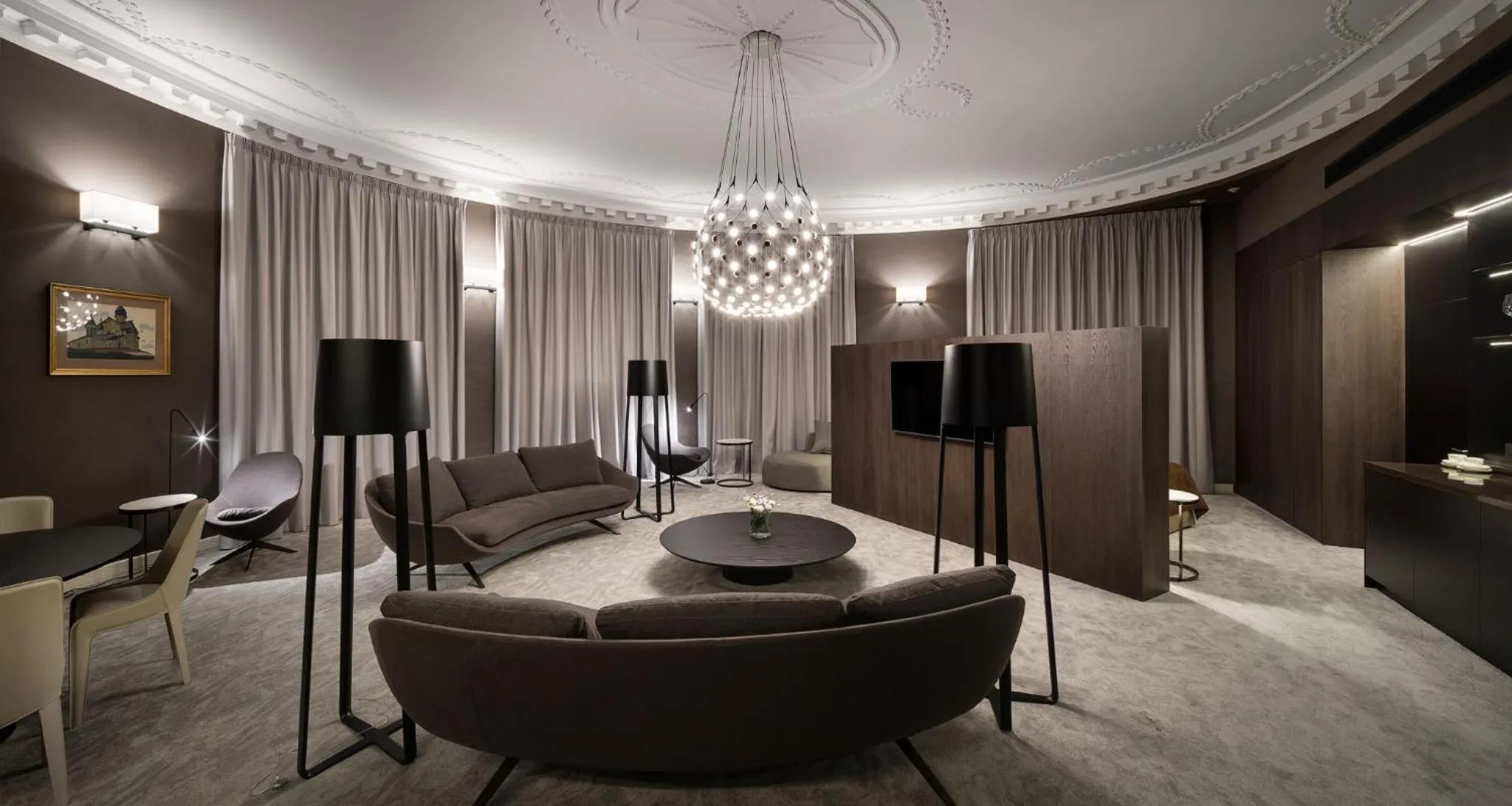 Living room in BANKHOTEL