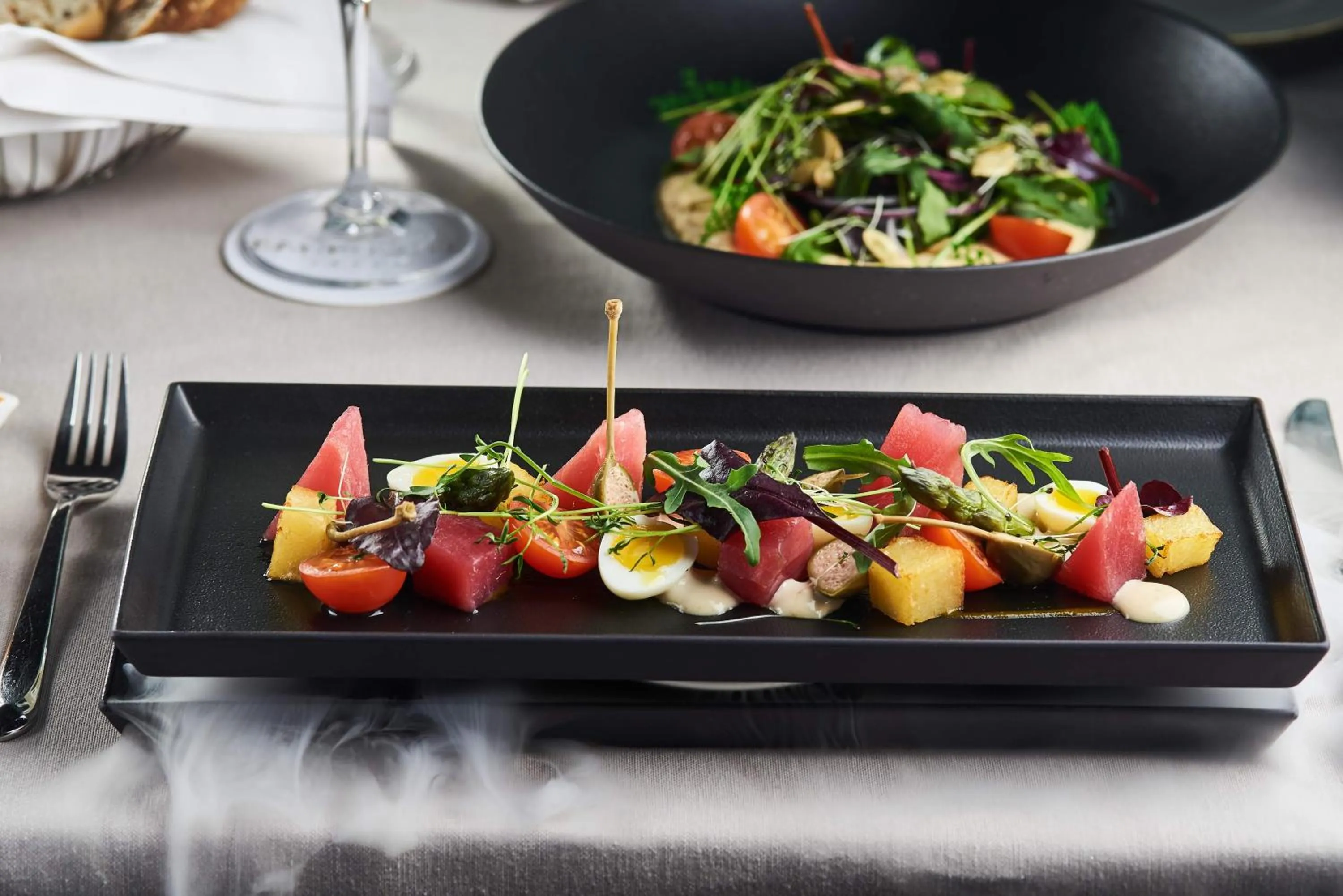 Food close-up in BANKHOTEL