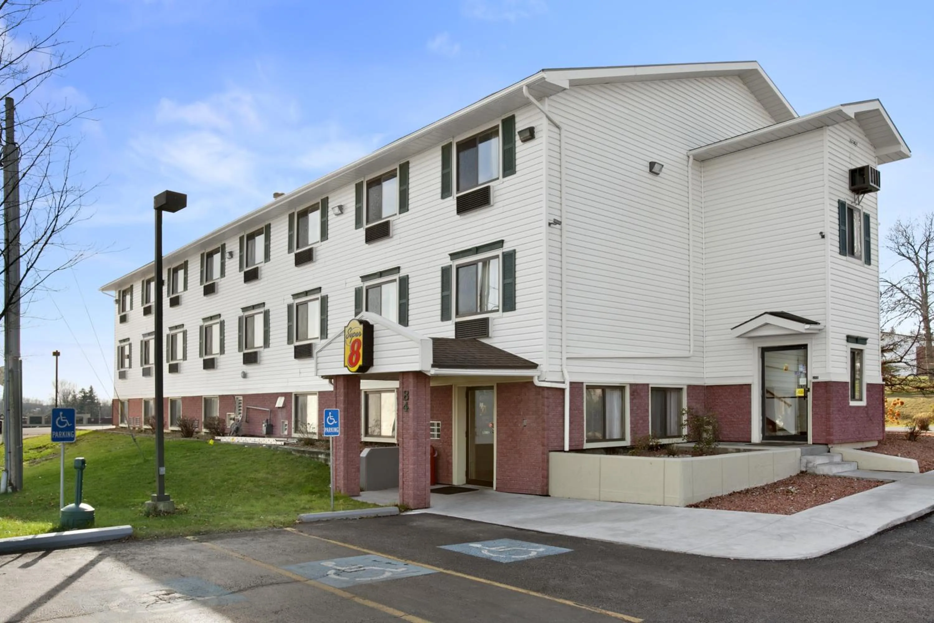 Property building in Super 8 by Wyndham Massena NY