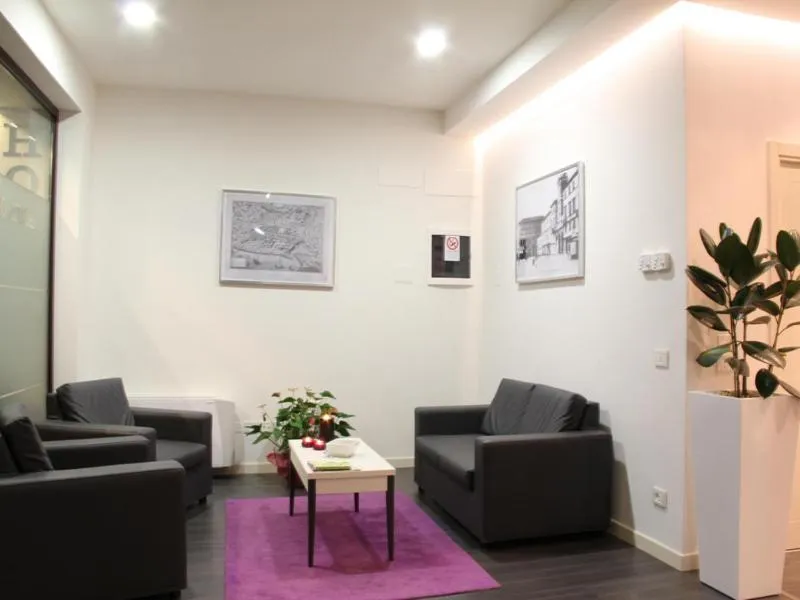 Lobby or reception in Hotel Giulio Cesare