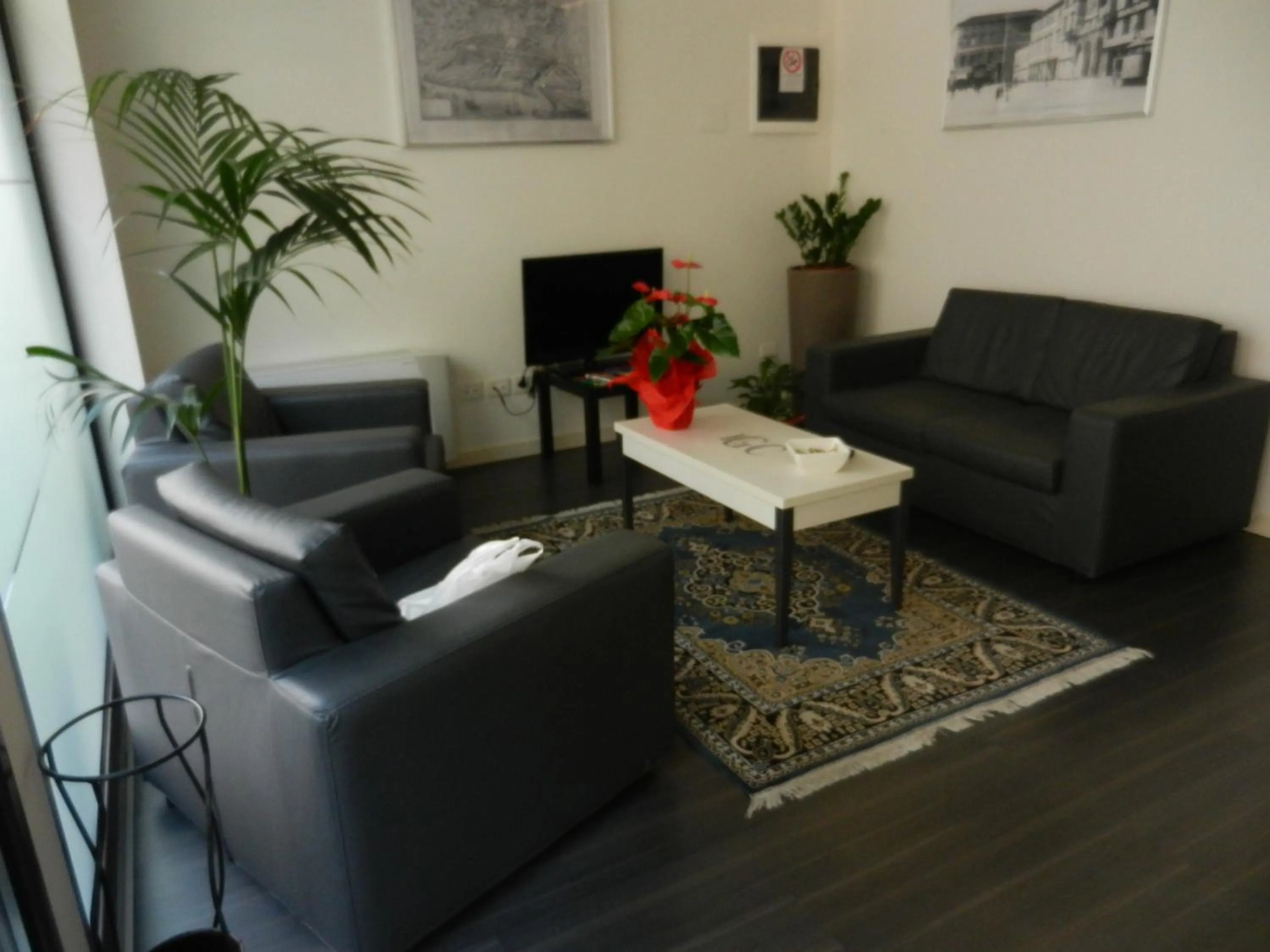 Lobby or reception in Hotel Giulio Cesare