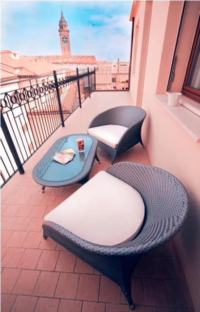 Balcony/Terrace in Hotel Giulio Cesare