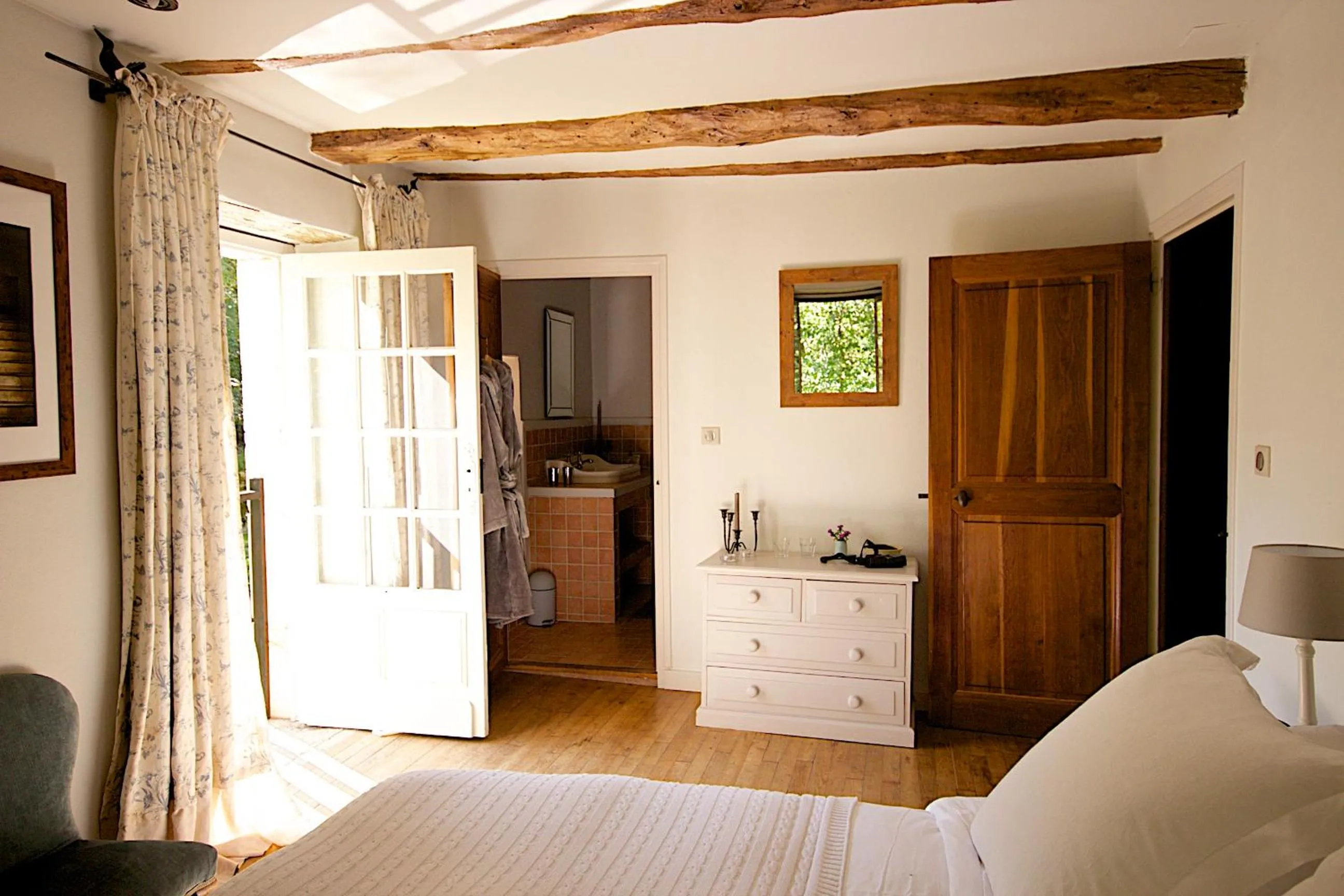 Bed in Moulin de Latreille