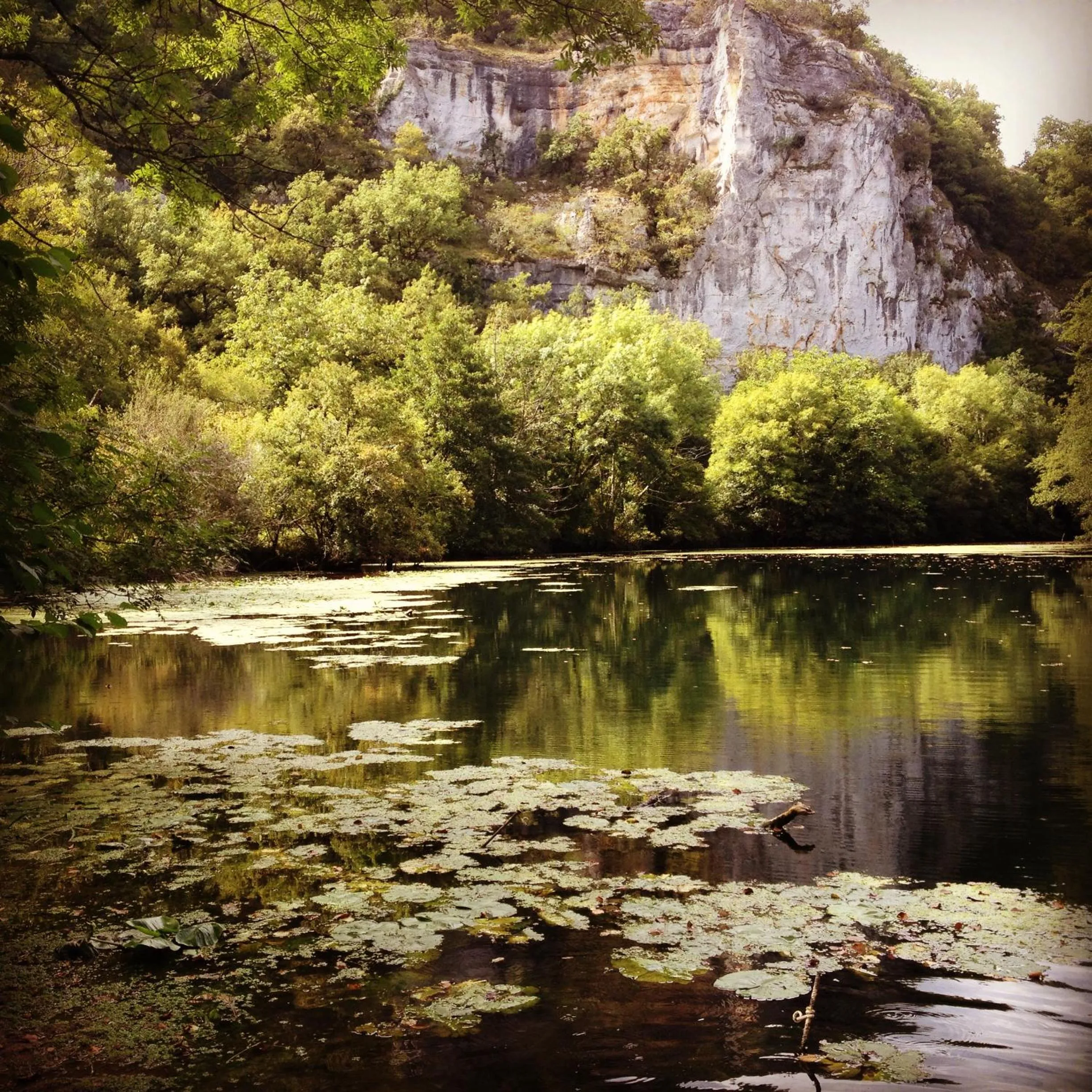 Natural landscape in Moulin de Latreille