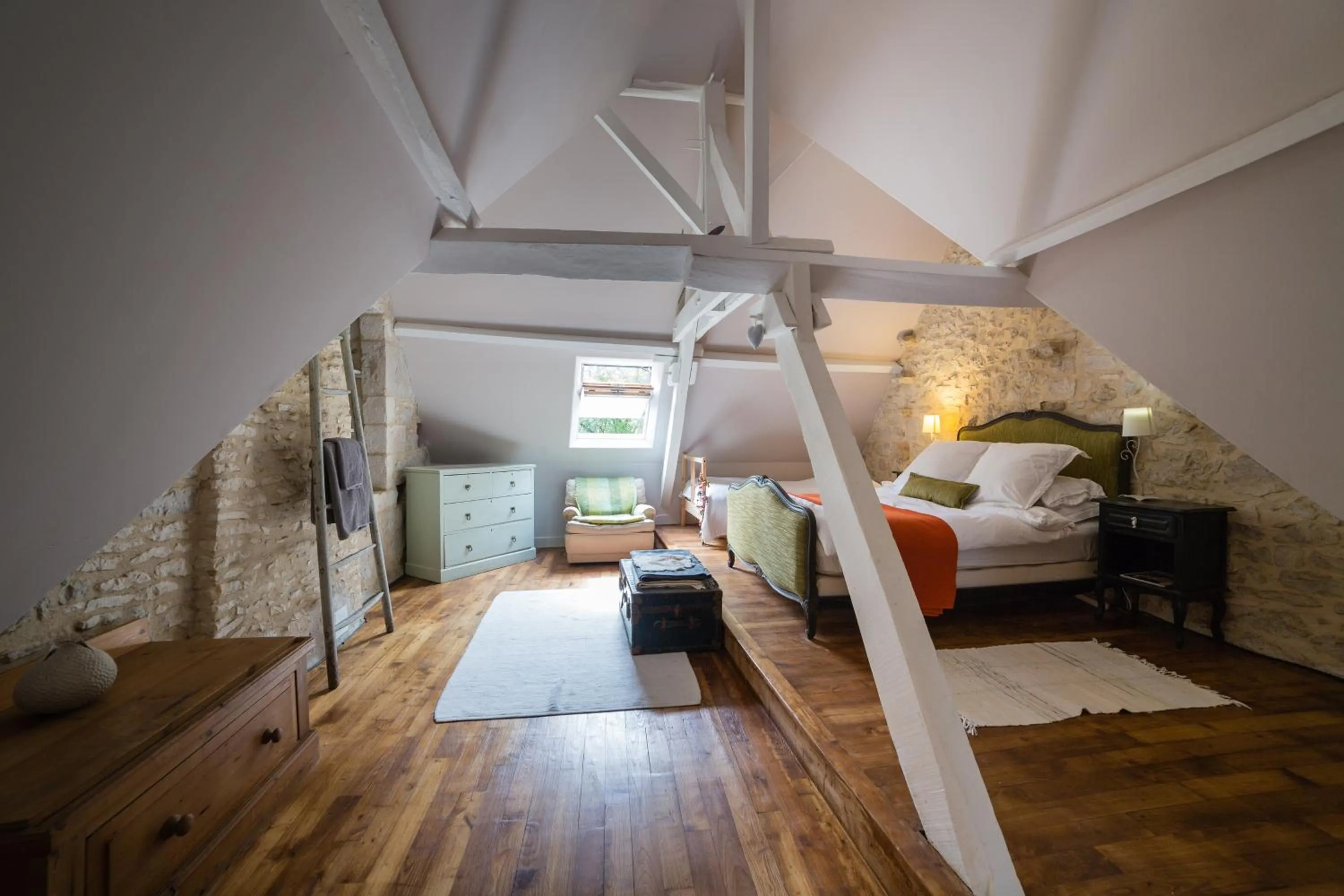 Bed in Moulin de Latreille