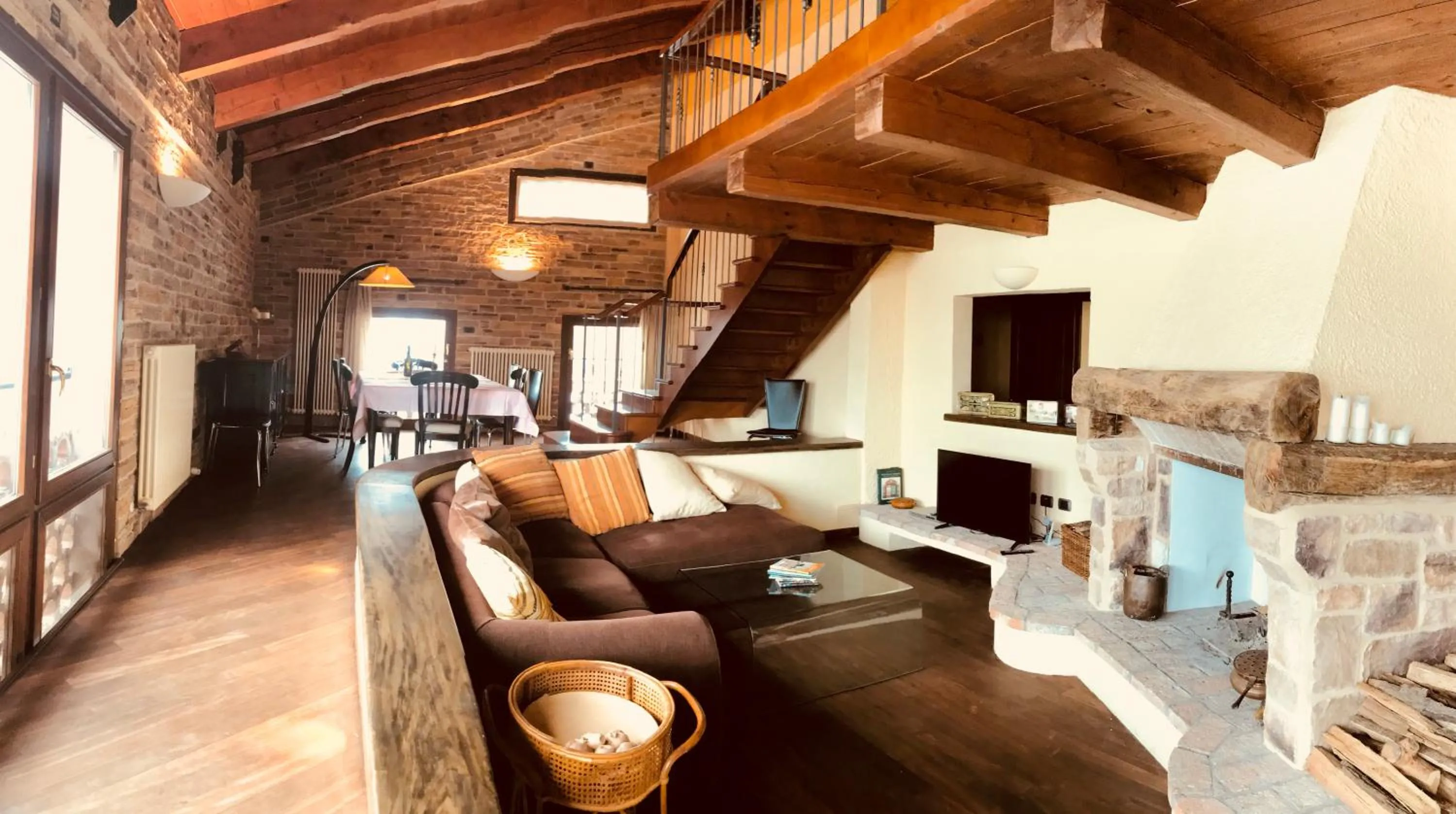 Living room in Podere Boschetto R&B