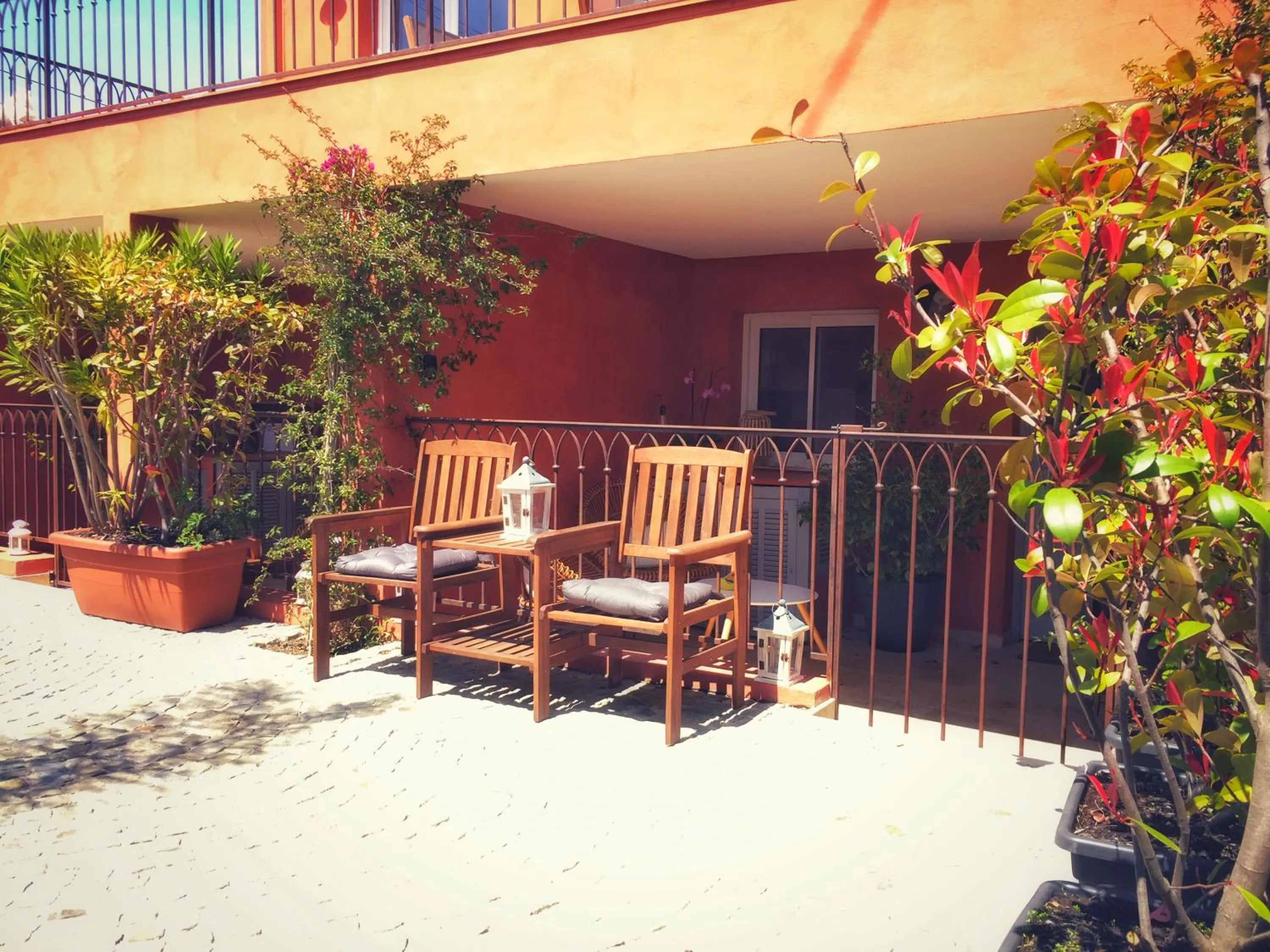 Balcony/Terrace in Villa du Cros