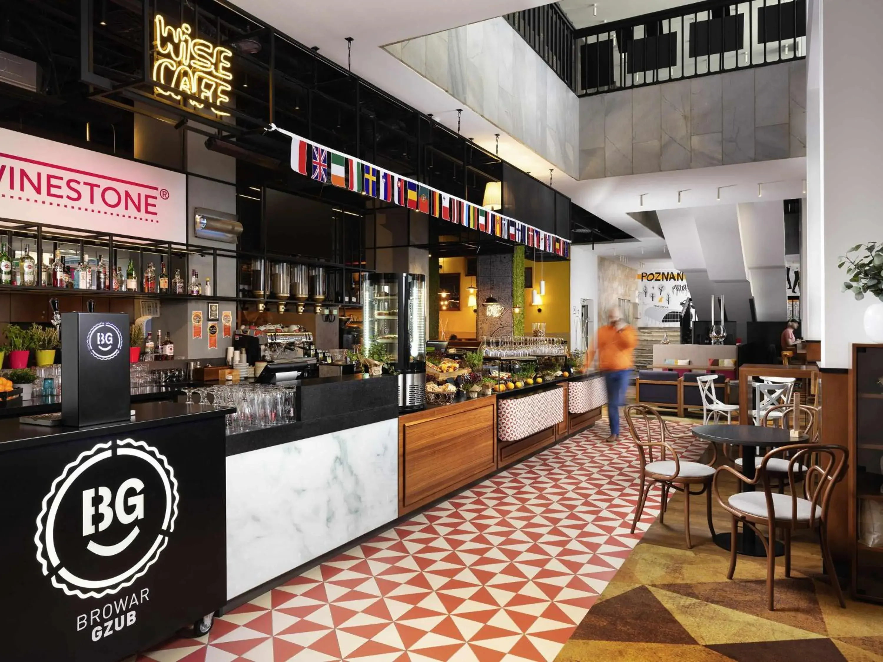 Restaurant/places to eat in Ibis Poznan Centrum Restaurant/places to eat in Ibis Poznan Centrum