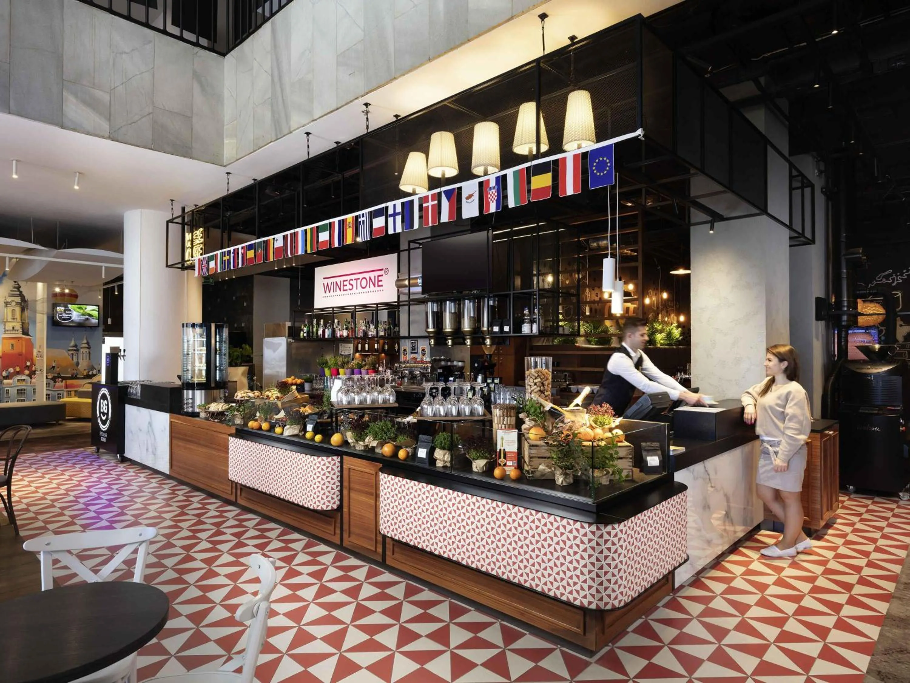 Lounge or bar in Ibis Poznan Centrum