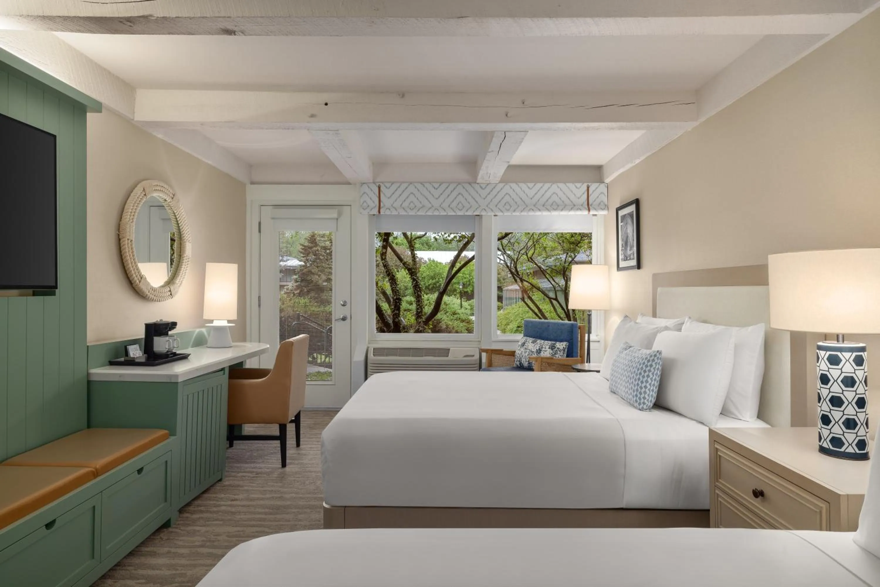 Bed in The Abbey Resort