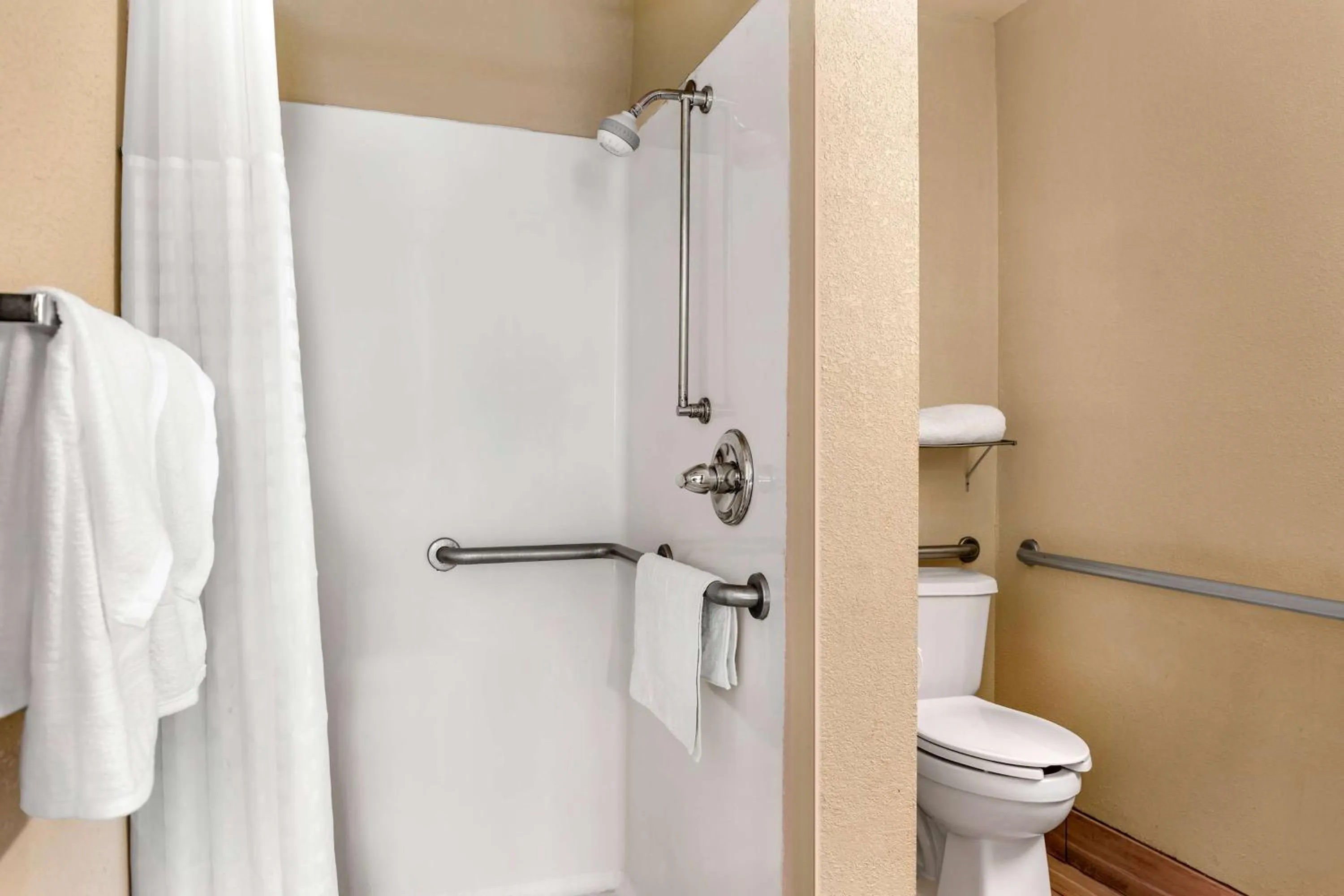 TV and multimedia in Days Inn & Suites by Wyndham Rocky Mount Golden East