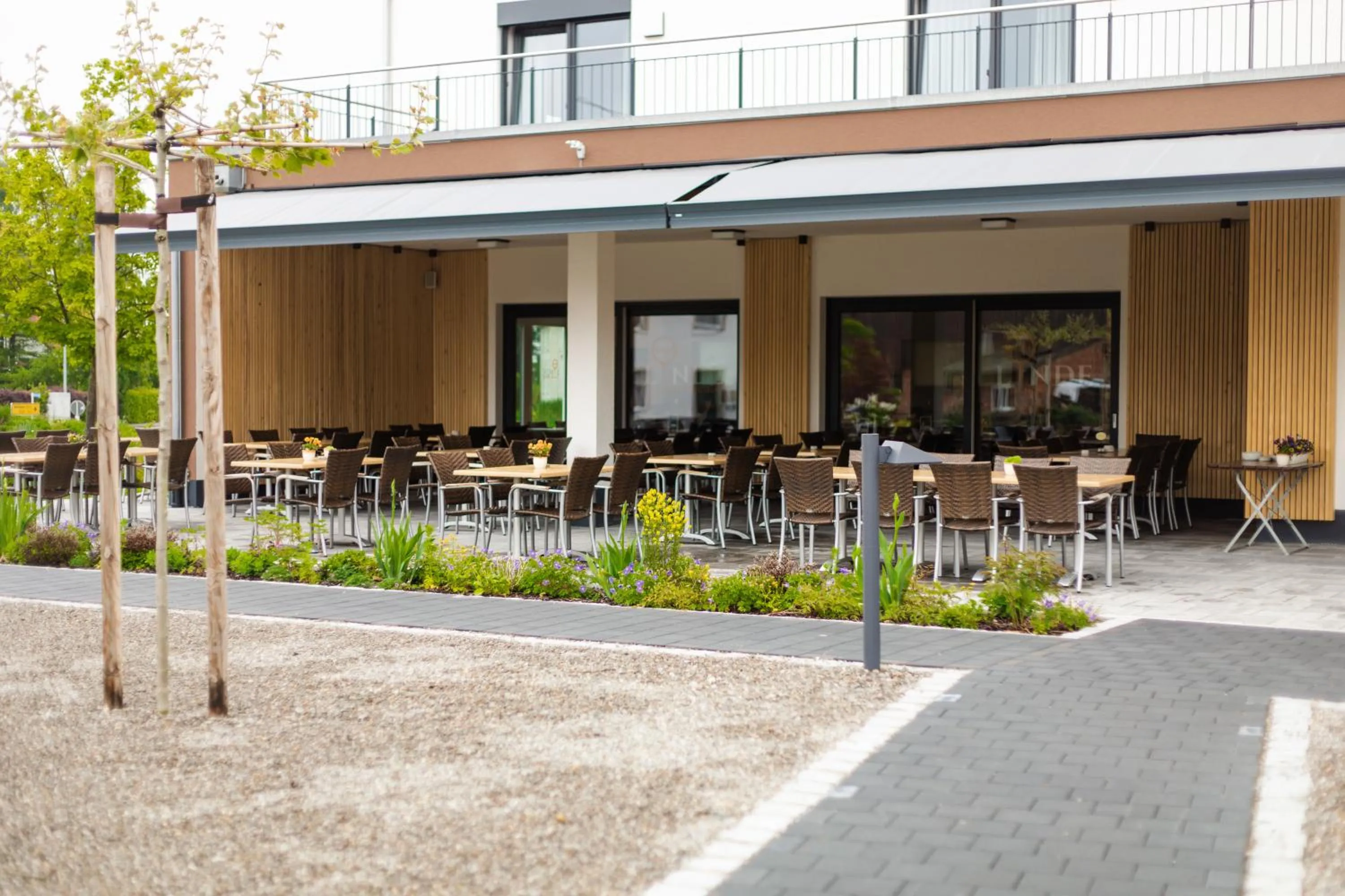 Patio in Gasthof Linde - Hotel Blum