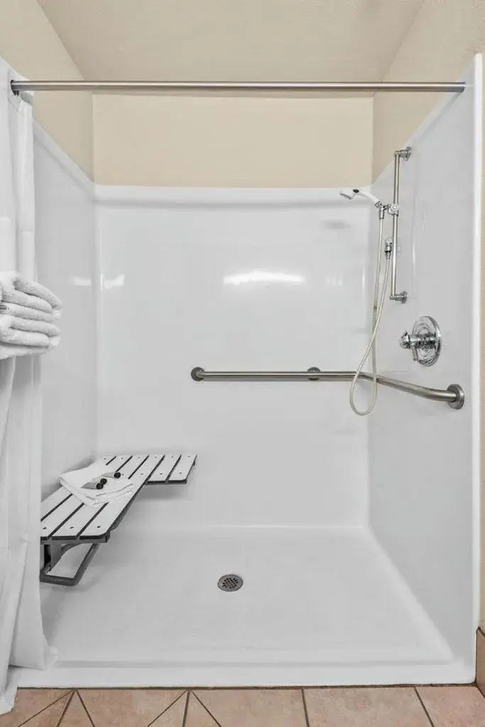 Queen Studio Suite with Mobility Access and Roll-in Shower, Non-Smoking in Microtel Inn & Suites by Wyndham Sainte Genevieve Queen Studio Suite with Mobility Access and Roll-in Shower, Non-Smoking in Microtel Inn & Suites by Wyndham Sainte Genevieve