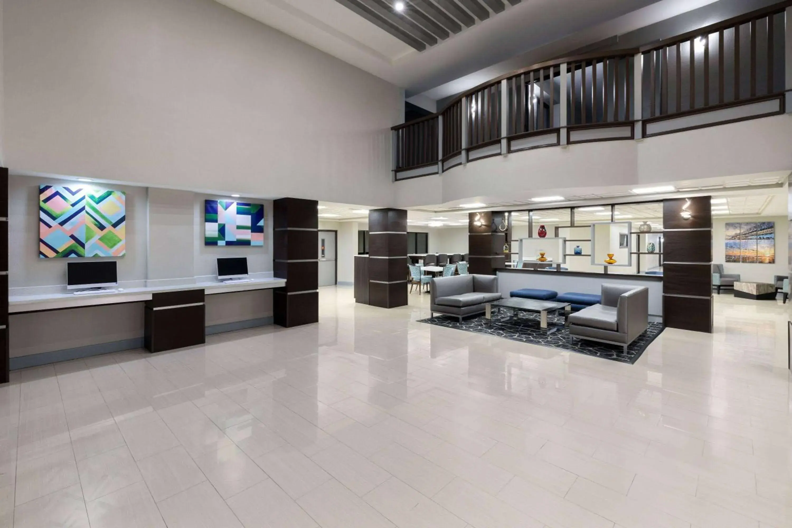 Lobby or reception in Wingate by Wyndham Sulphur Near Lake Charles Lobby or reception in Wingate by Wyndham Sulphur Near Lake Charles