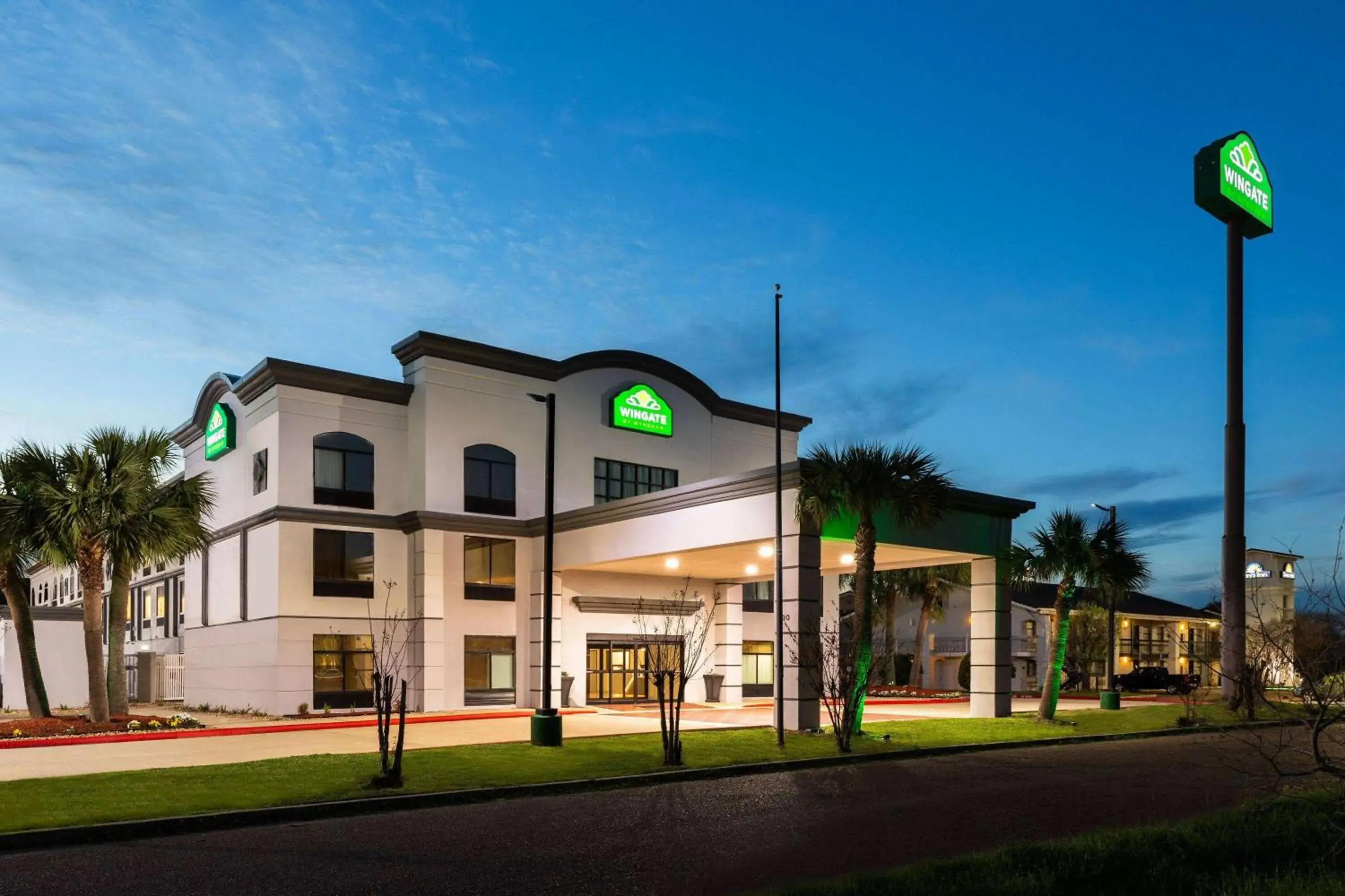 Property building in Wingate by Wyndham Sulphur Near Lake Charles Property building in Wingate by Wyndham Sulphur Near Lake Charles