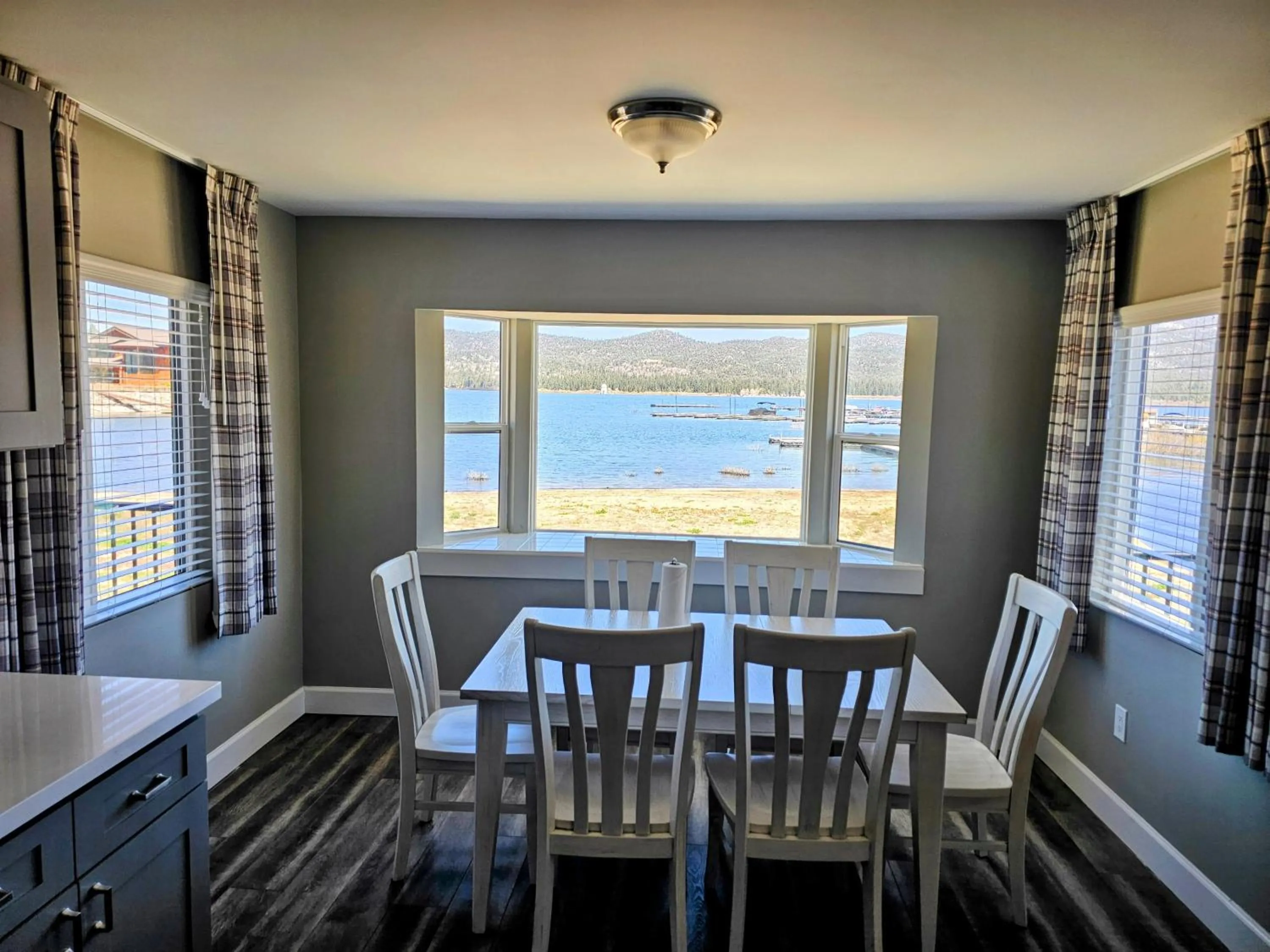 Dining area in Big Bear Frontier