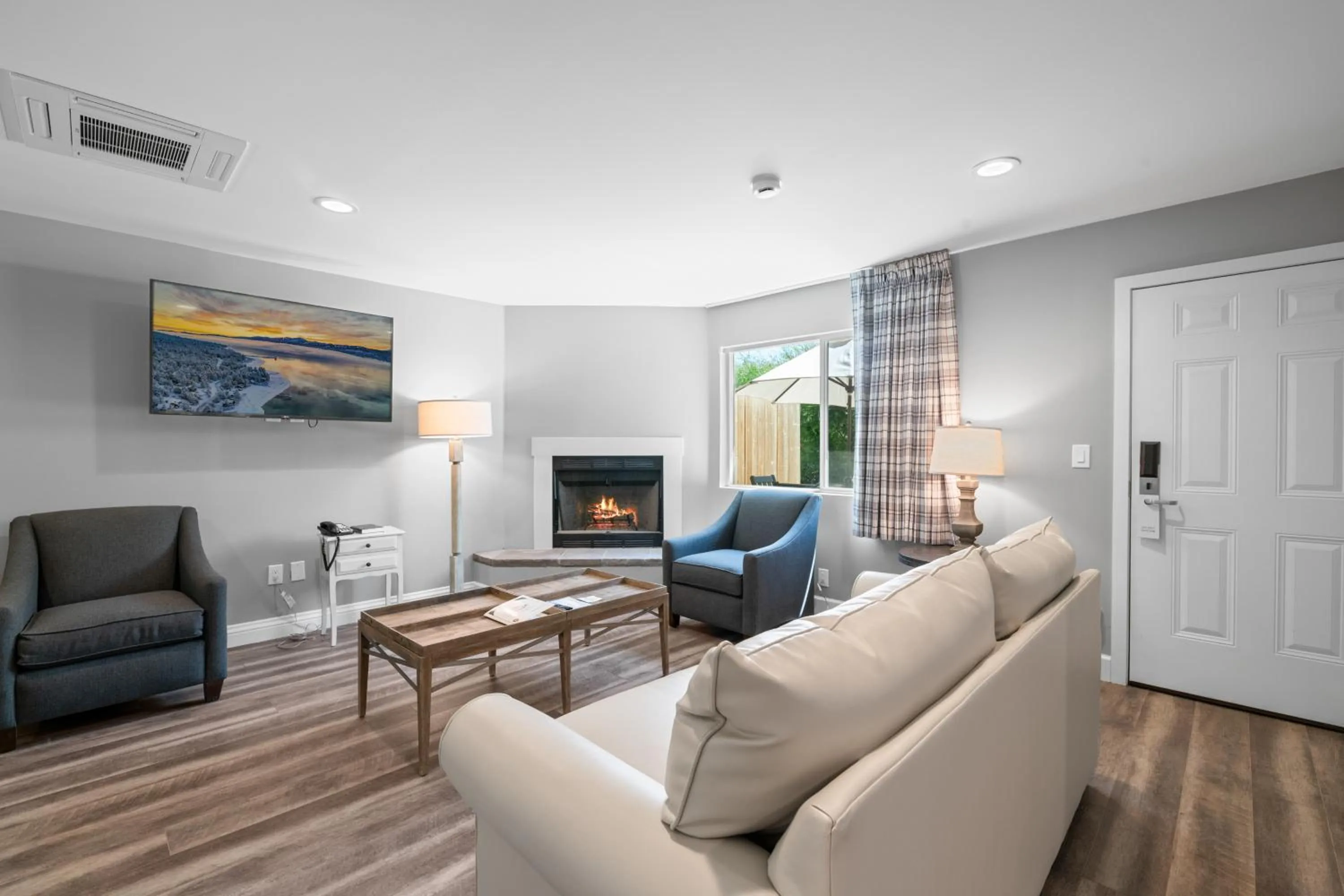 Seating area in Big Bear Frontier