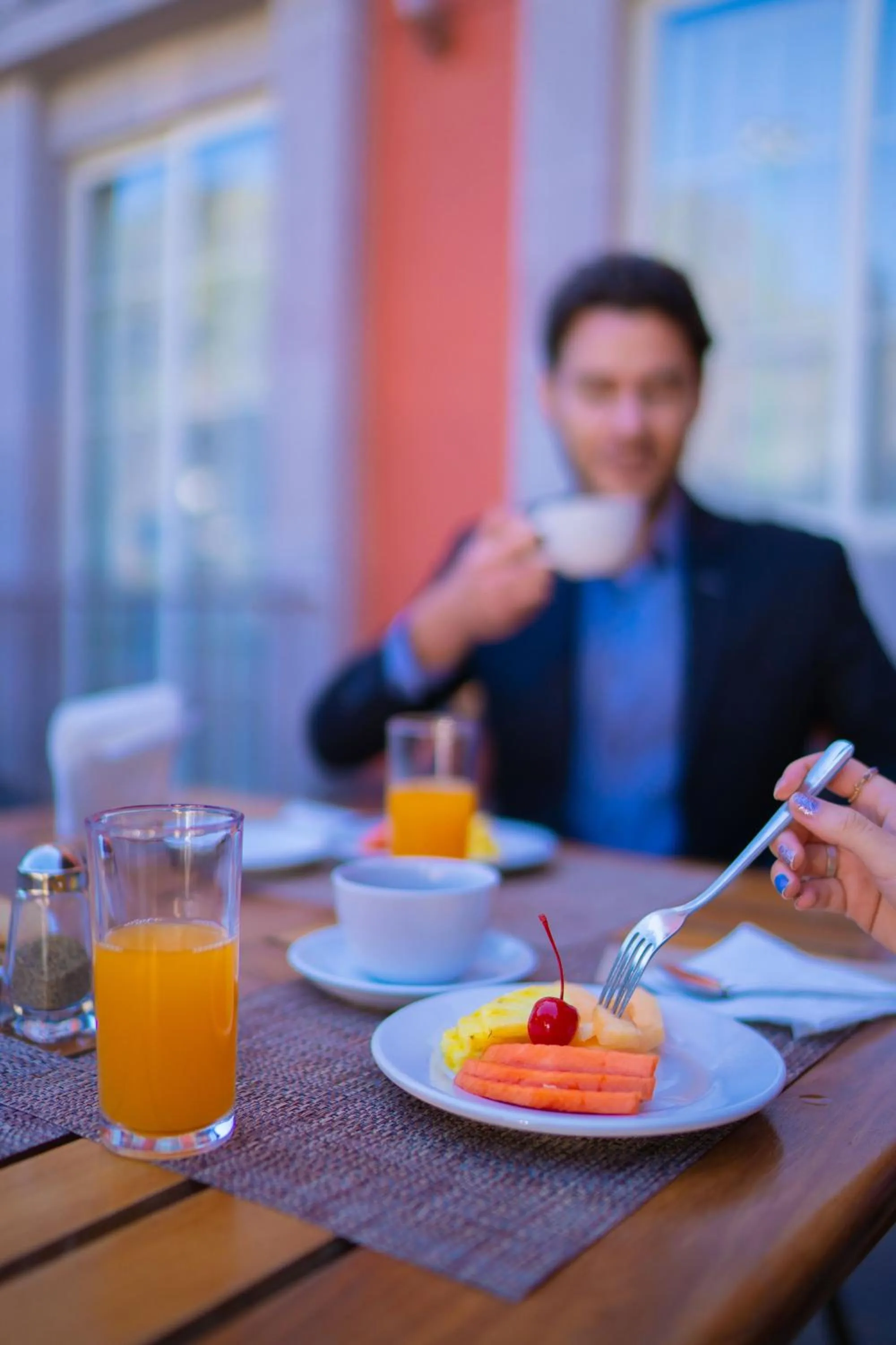 Breakfast in Hotel Suites Corazón Mexicano