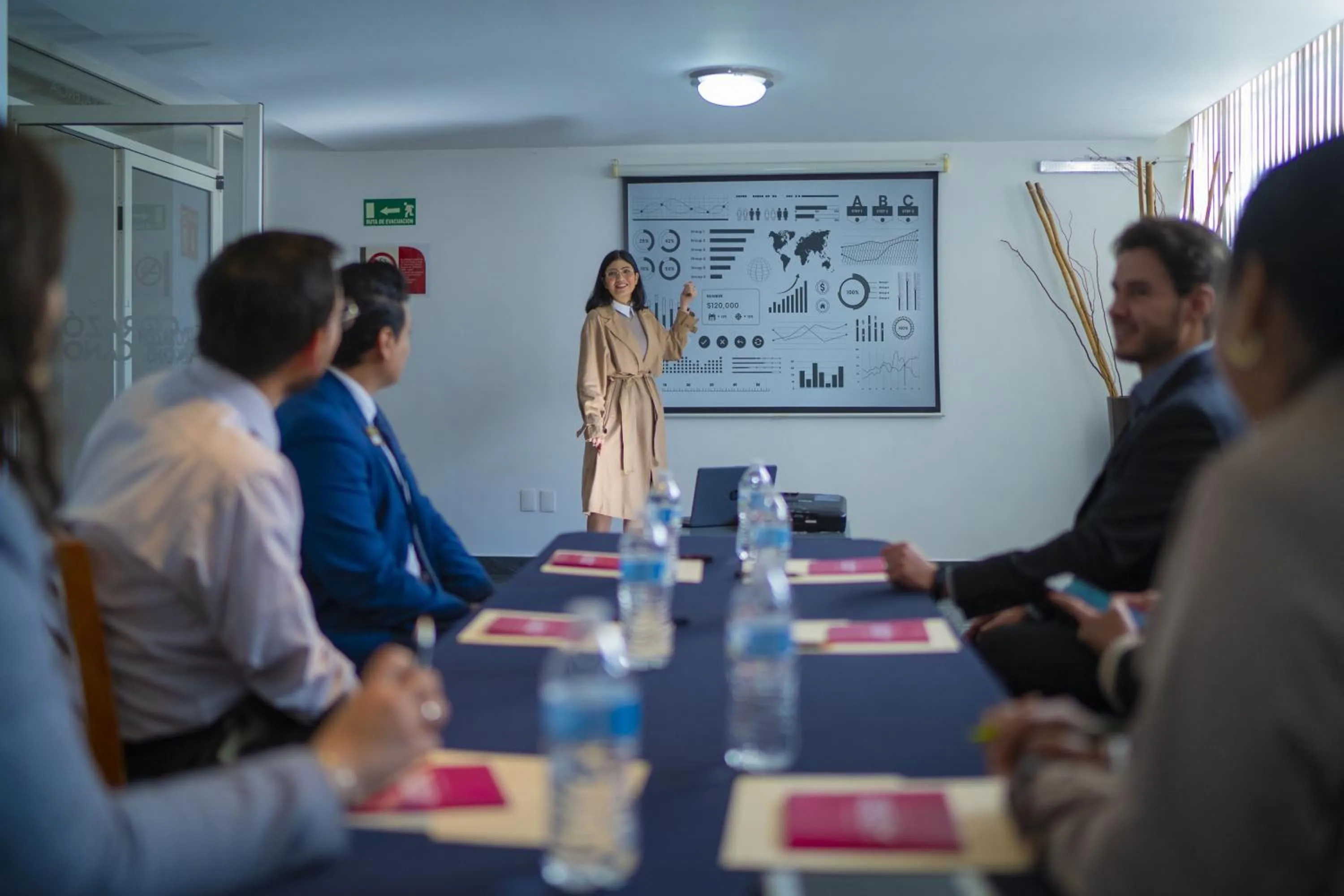 Meeting/conference room in Hotel Suites Corazón Mexicano