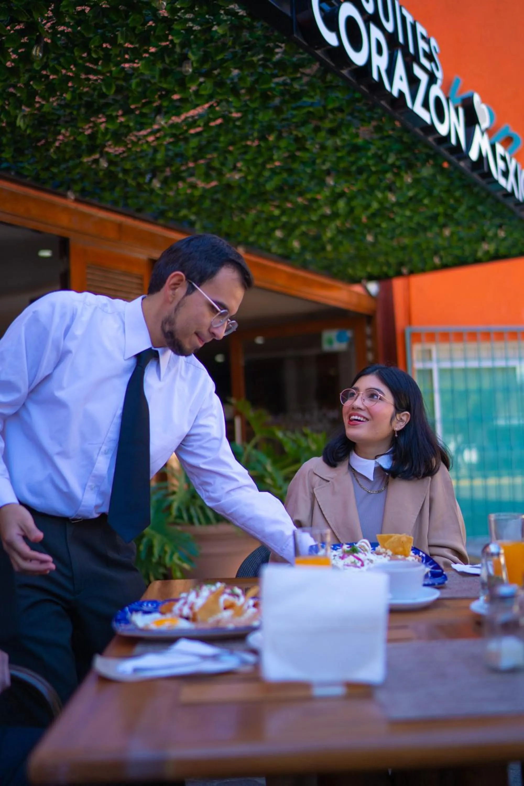 Breakfast in Hotel Suites Corazón Mexicano
