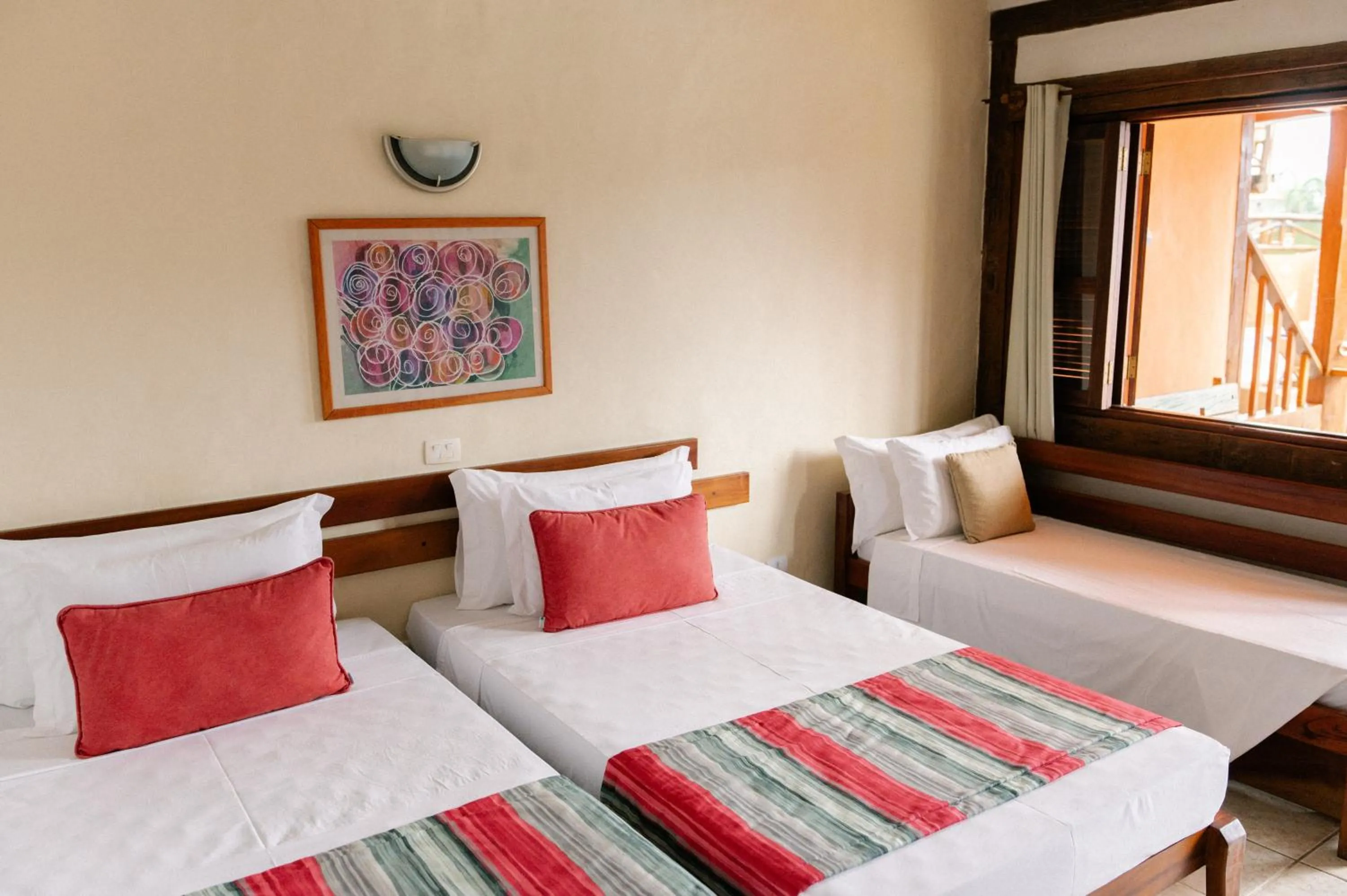 Bed in Pousada Tambayba