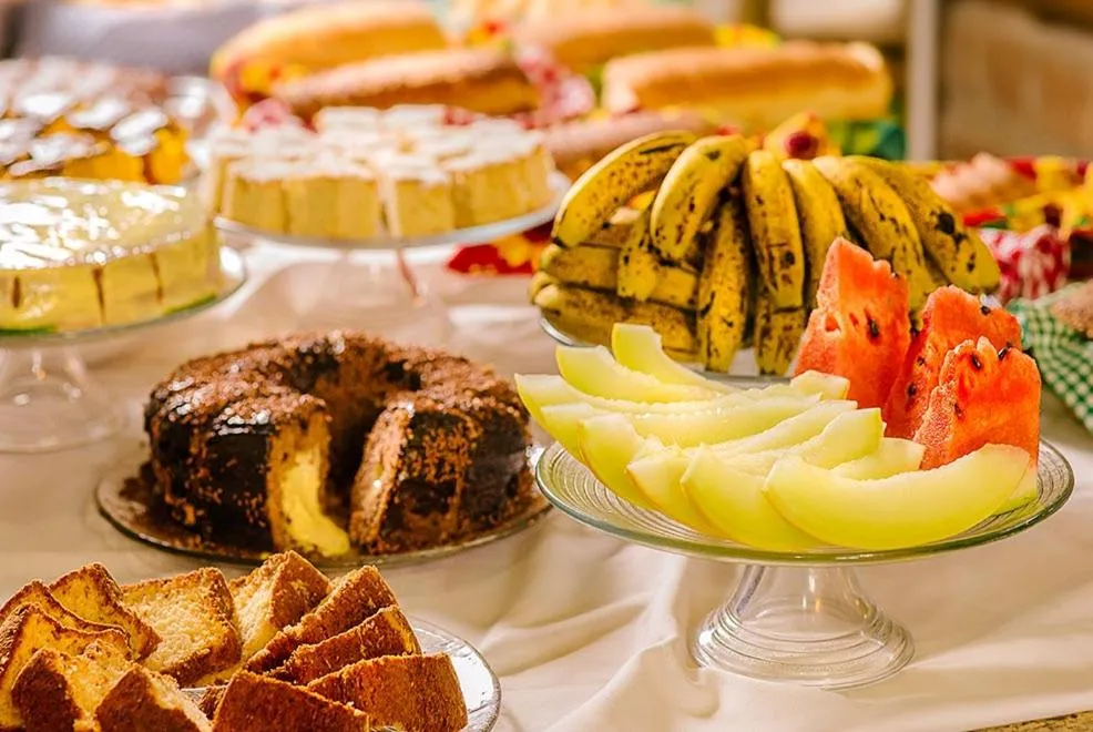 Food and drinks in Pousada Tambayba
