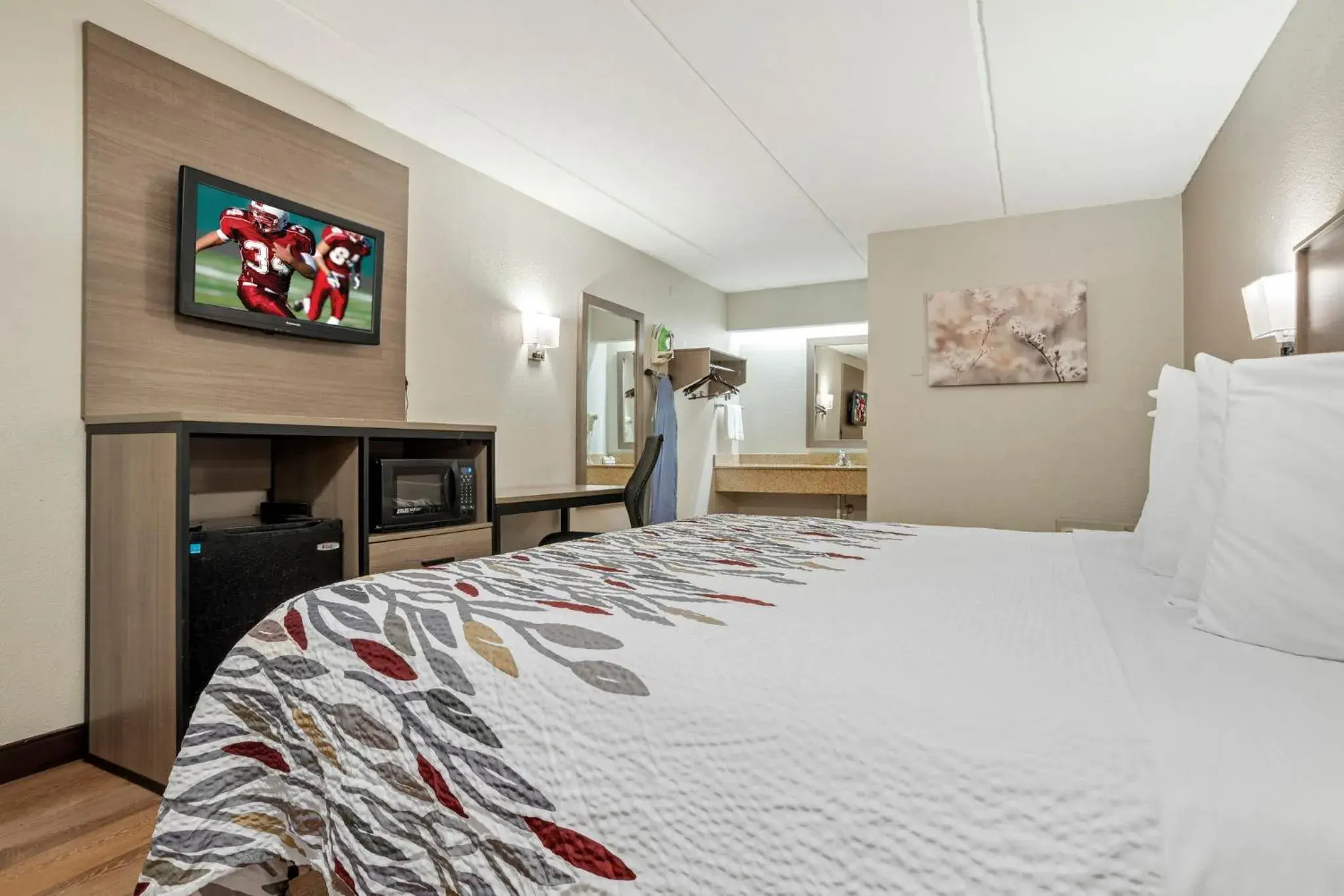 Bedroom, Bed in Red Roof Inn West Monroe Bedroom, Bed in Red Roof Inn West Monroe