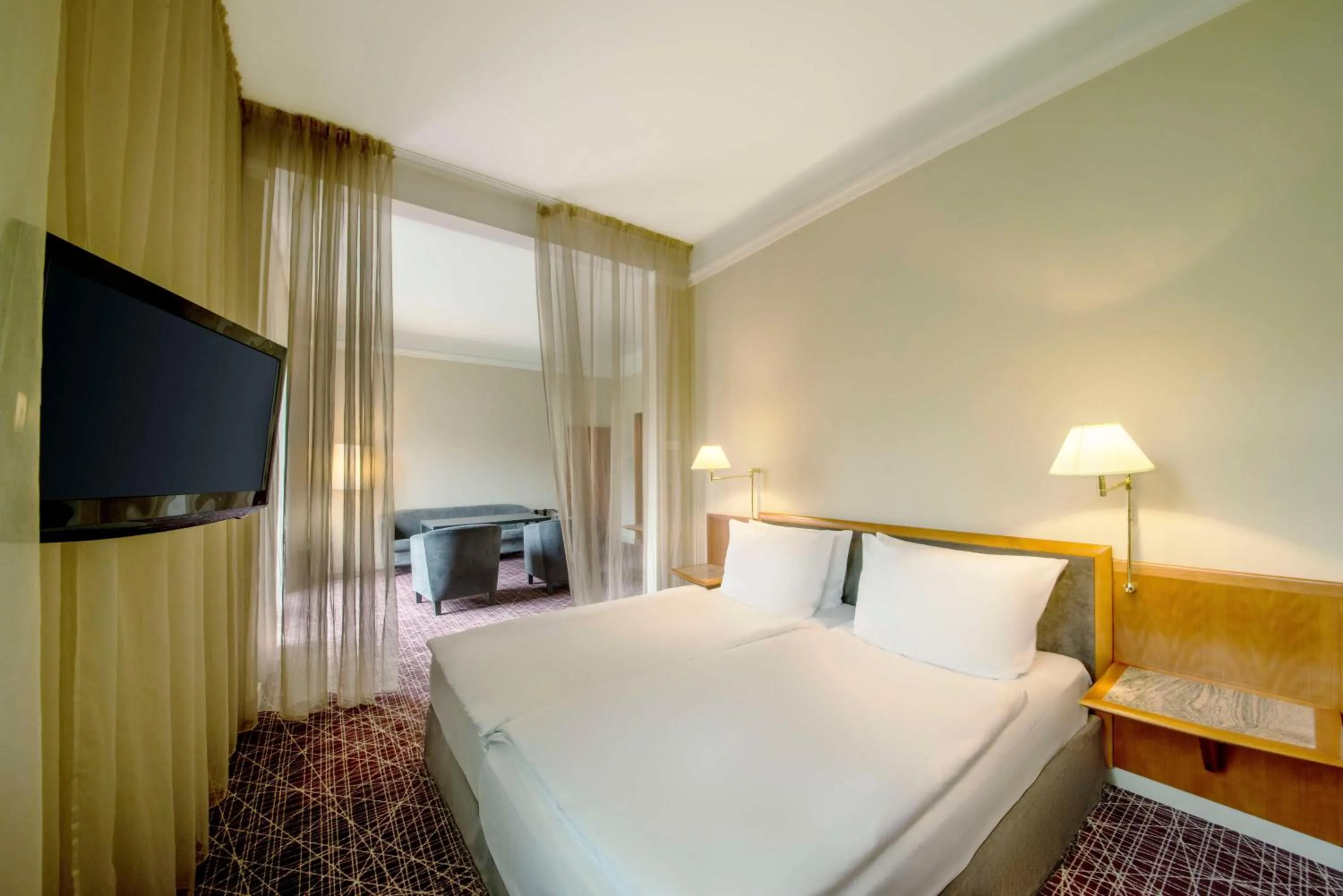 Bedroom, Bed in NH Collection Prague