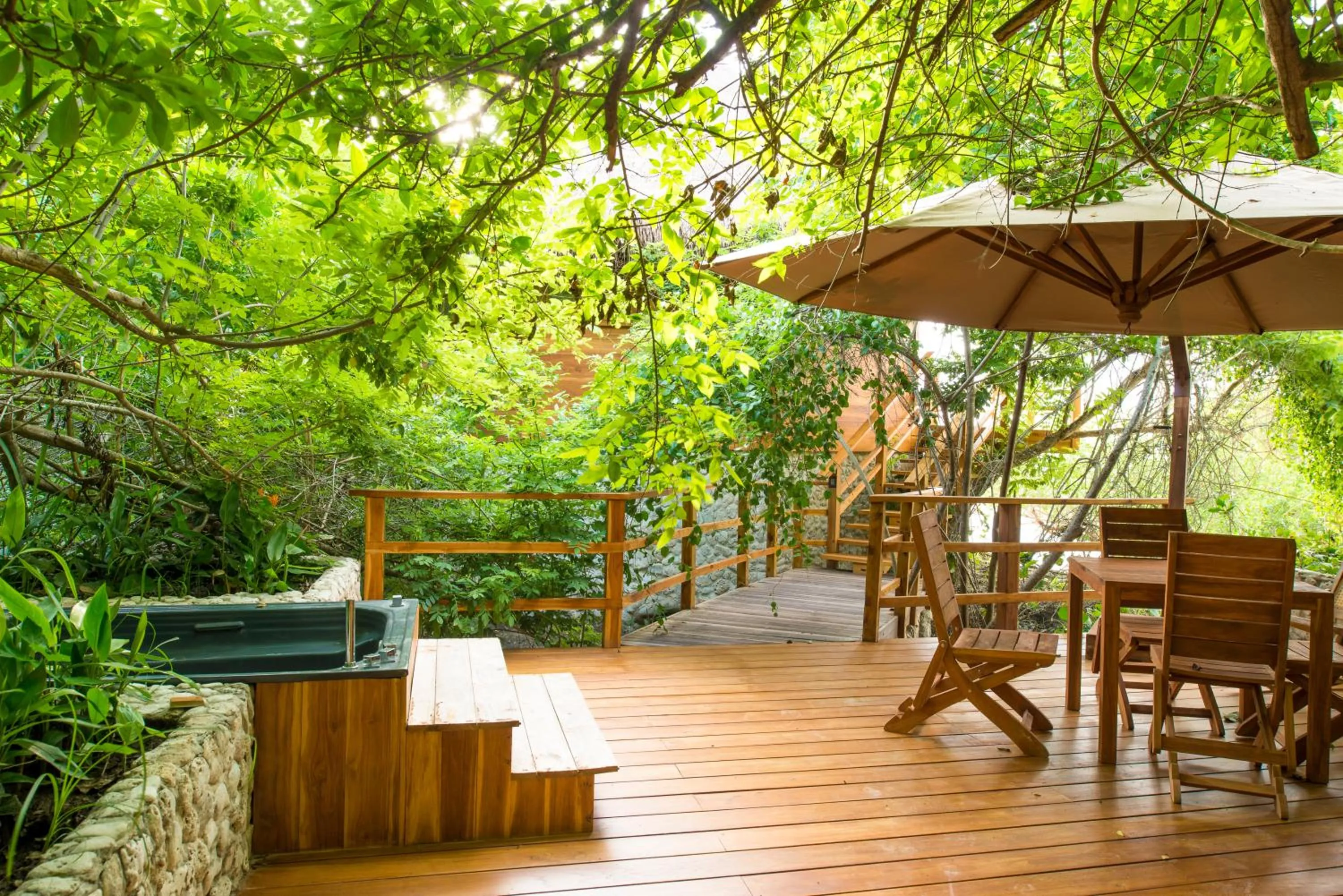 Garden view in Hotel Las Islas