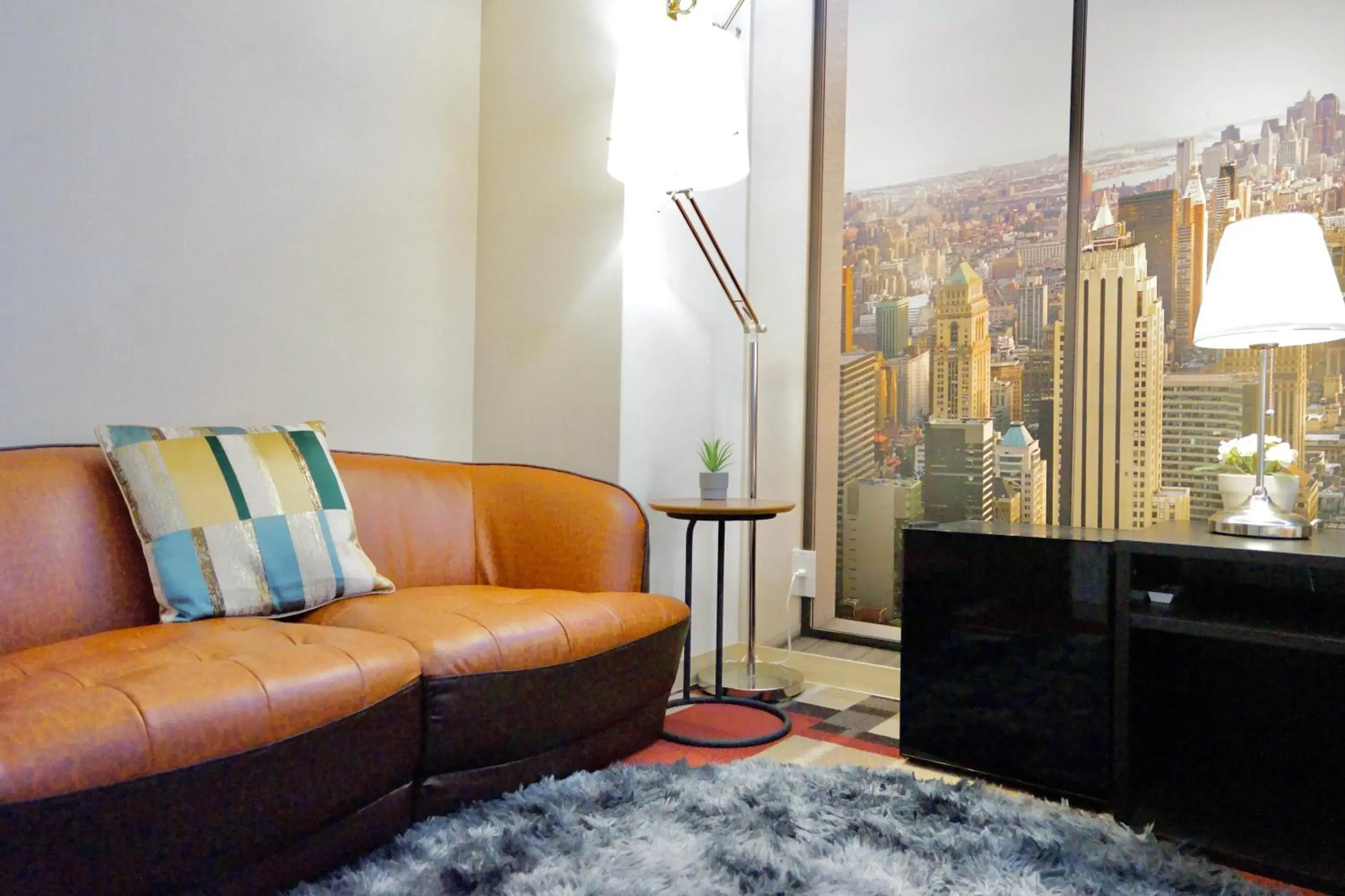 Living room in Feel Osaka Yu Living room in Feel Osaka Yu