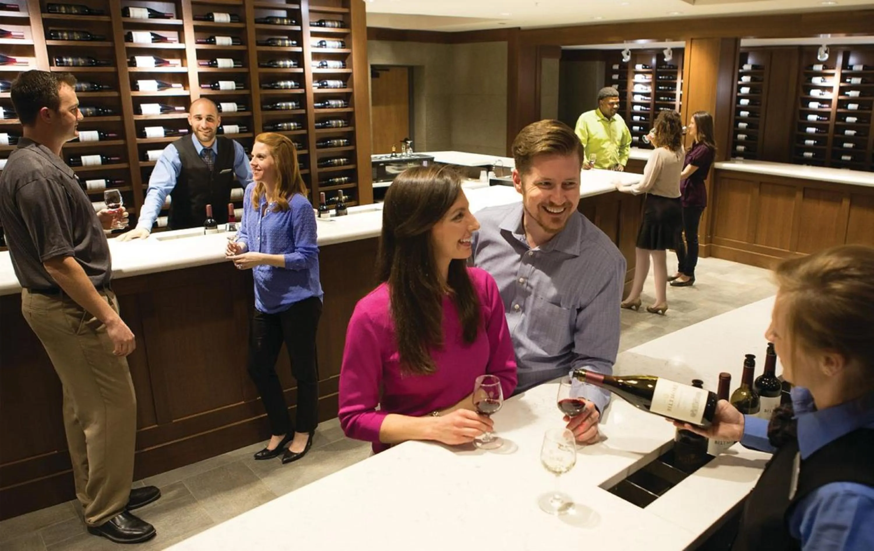 Staff in Village Hotel on Biltmore Estate