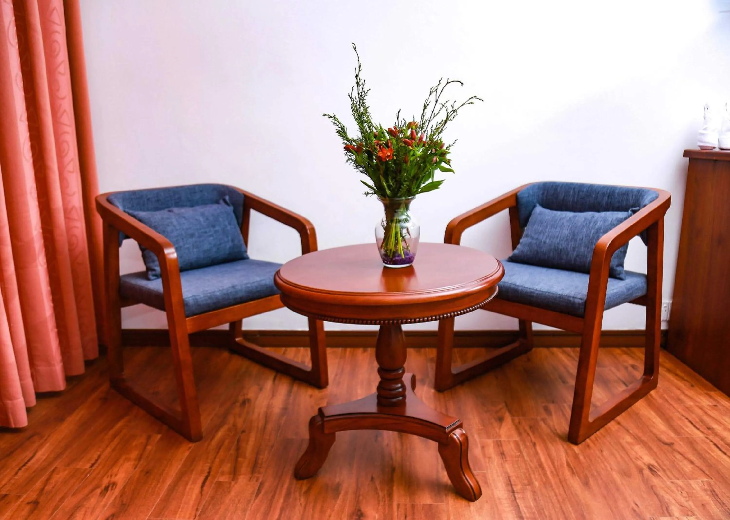 Seating area in Royal Lake Hotel