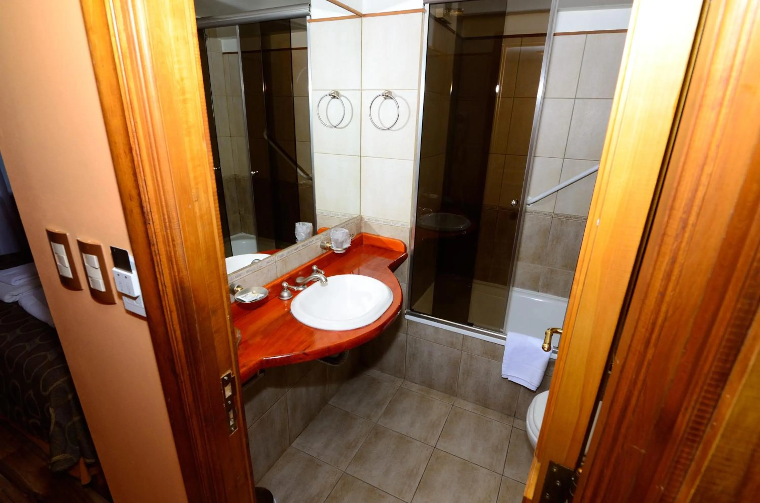 Bathroom in Hotel Villa Brescia