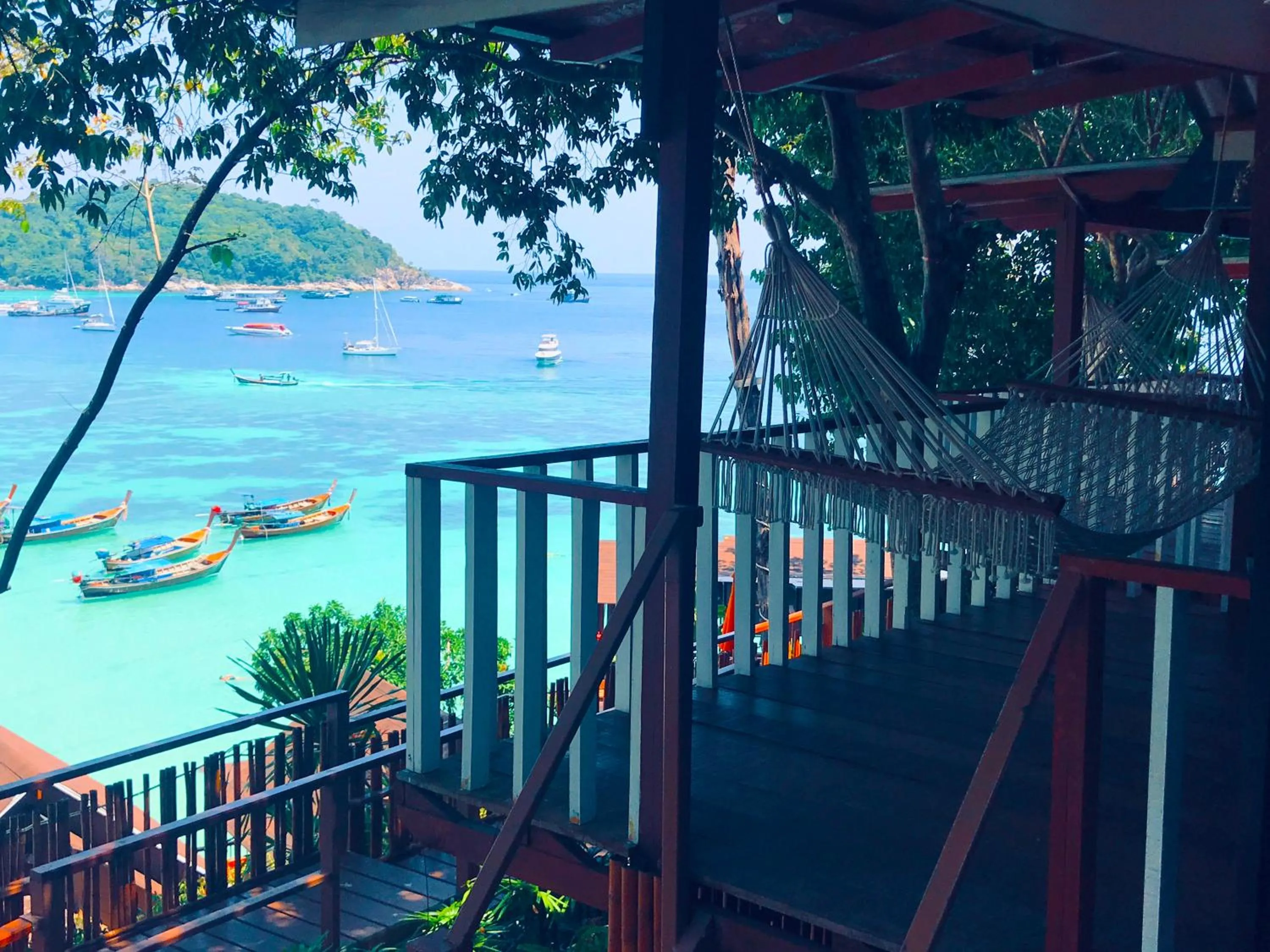 Balcony/Terrace in Chareena Hill Beach Resort