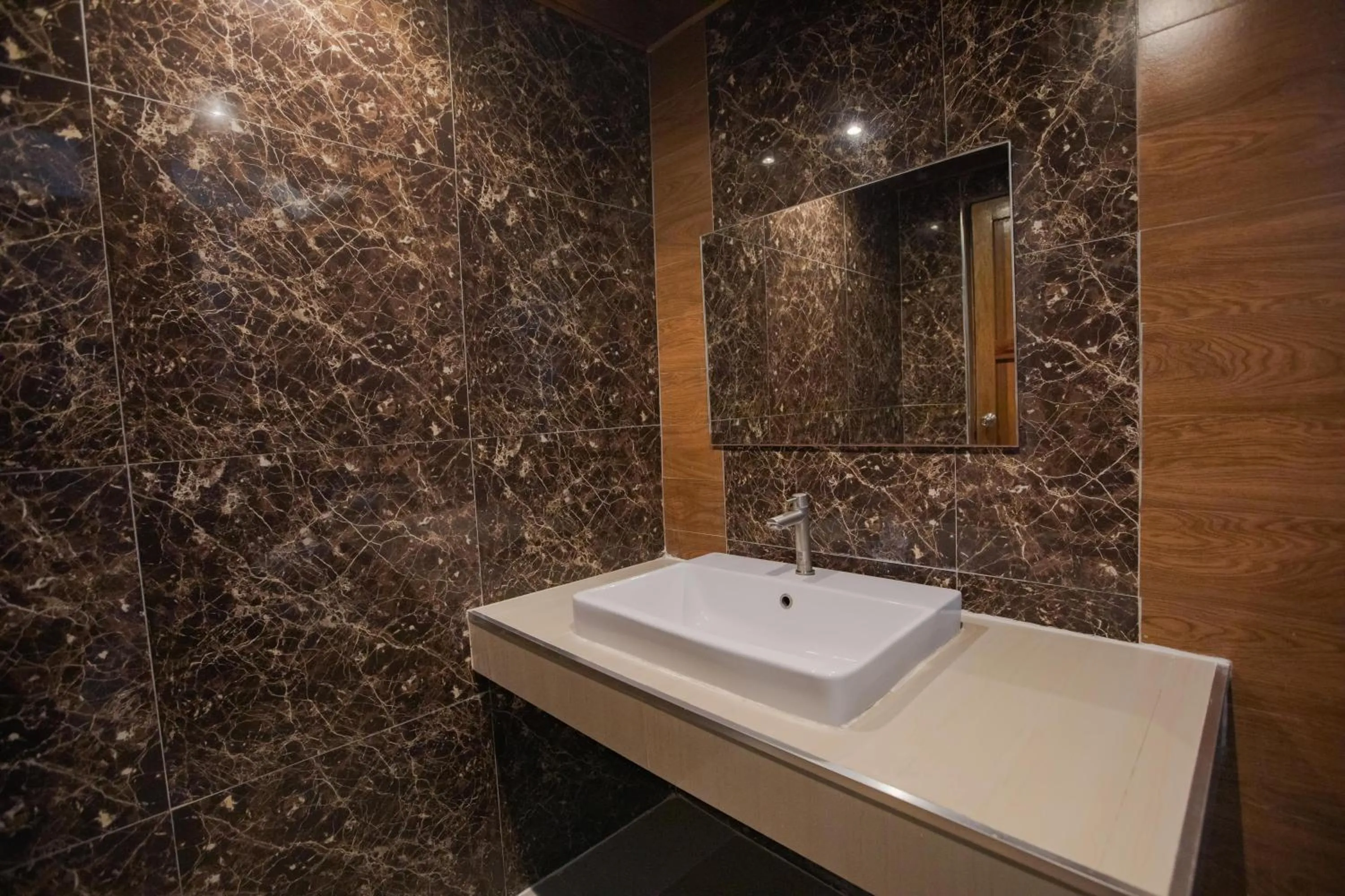 Bathroom in Chareena Hill Beach Resort