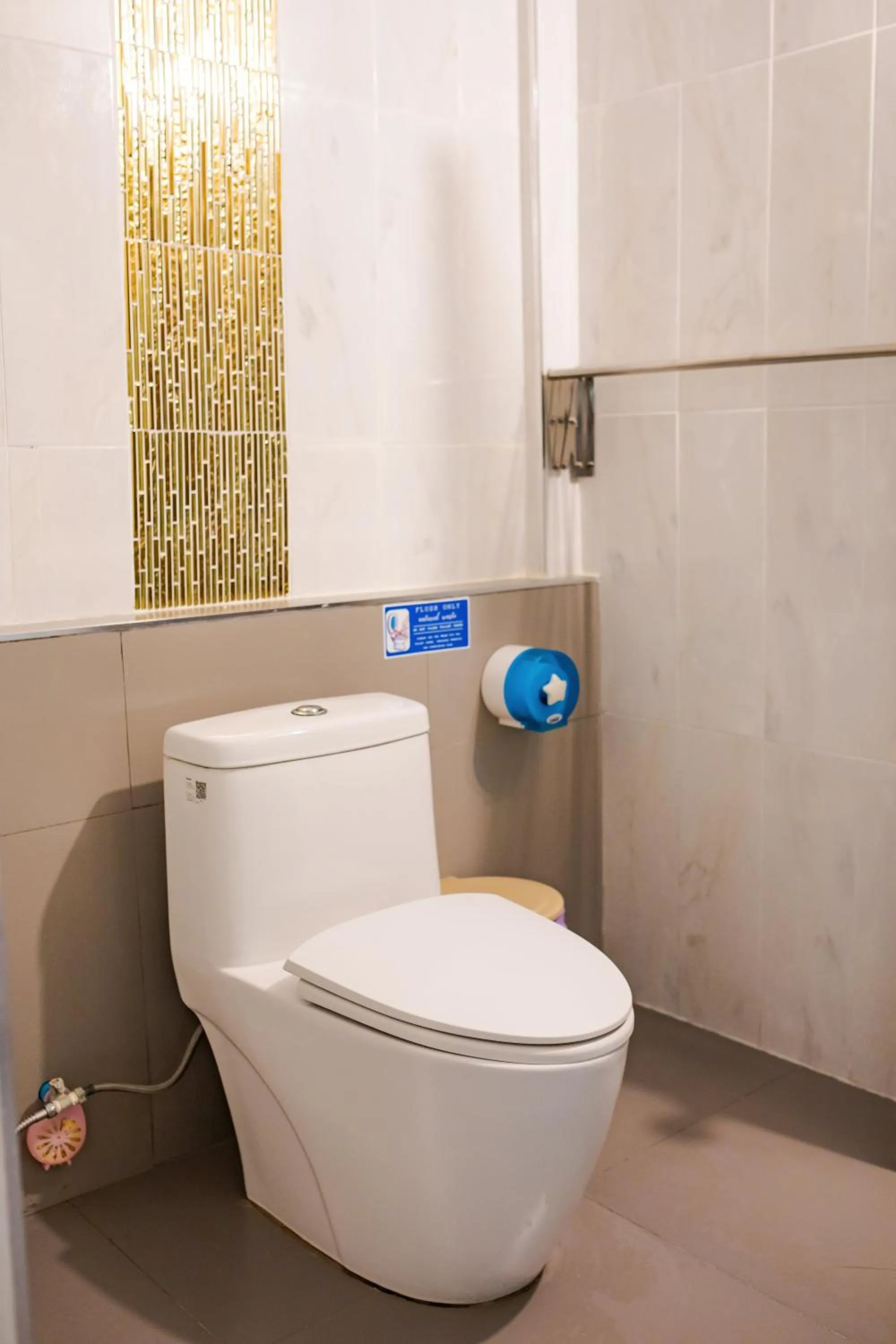 Toilet in Chareena Hill Beach Resort