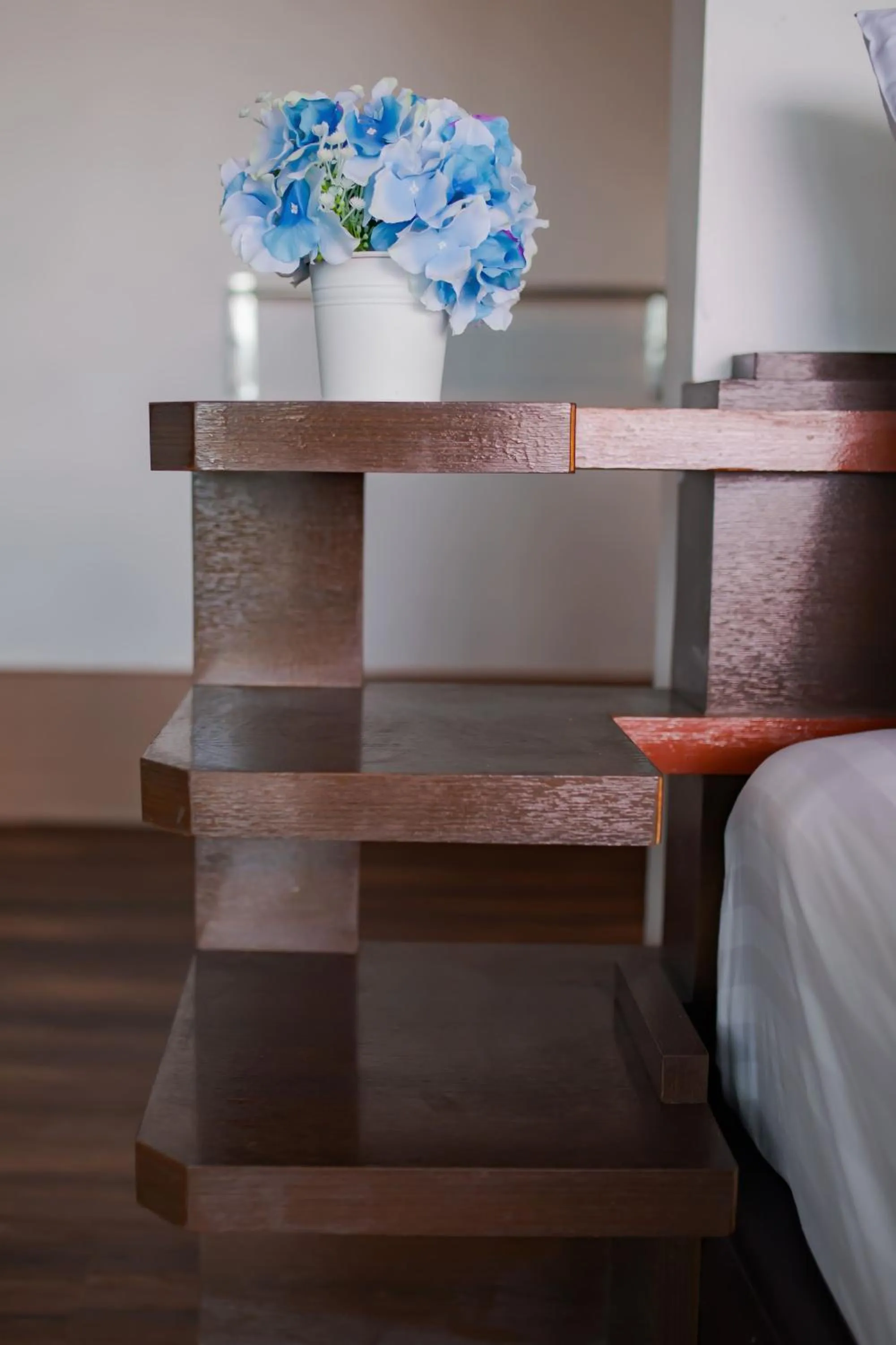 Bed in Chareena Hill Beach Resort