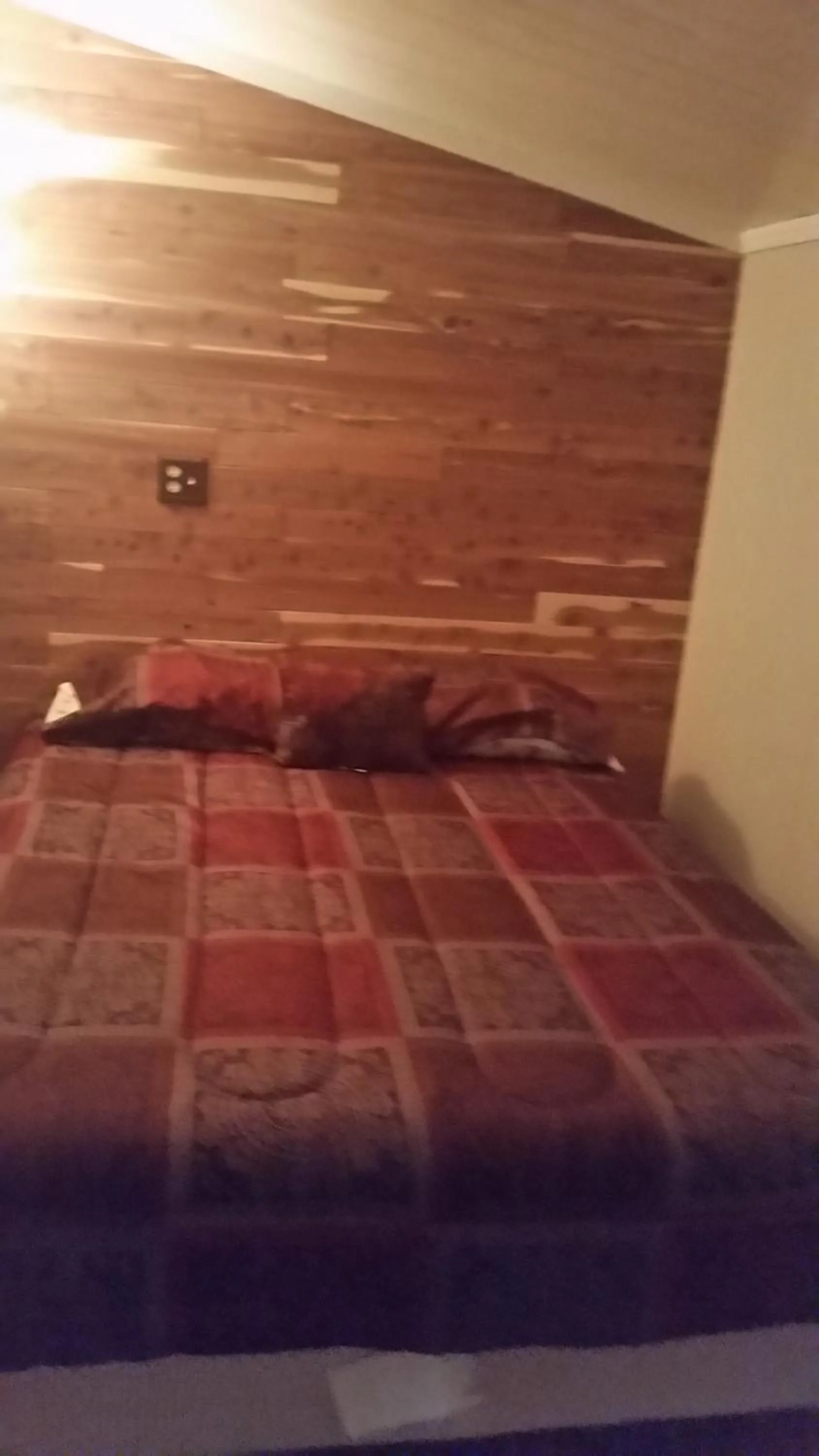 Bed in walker's retreat