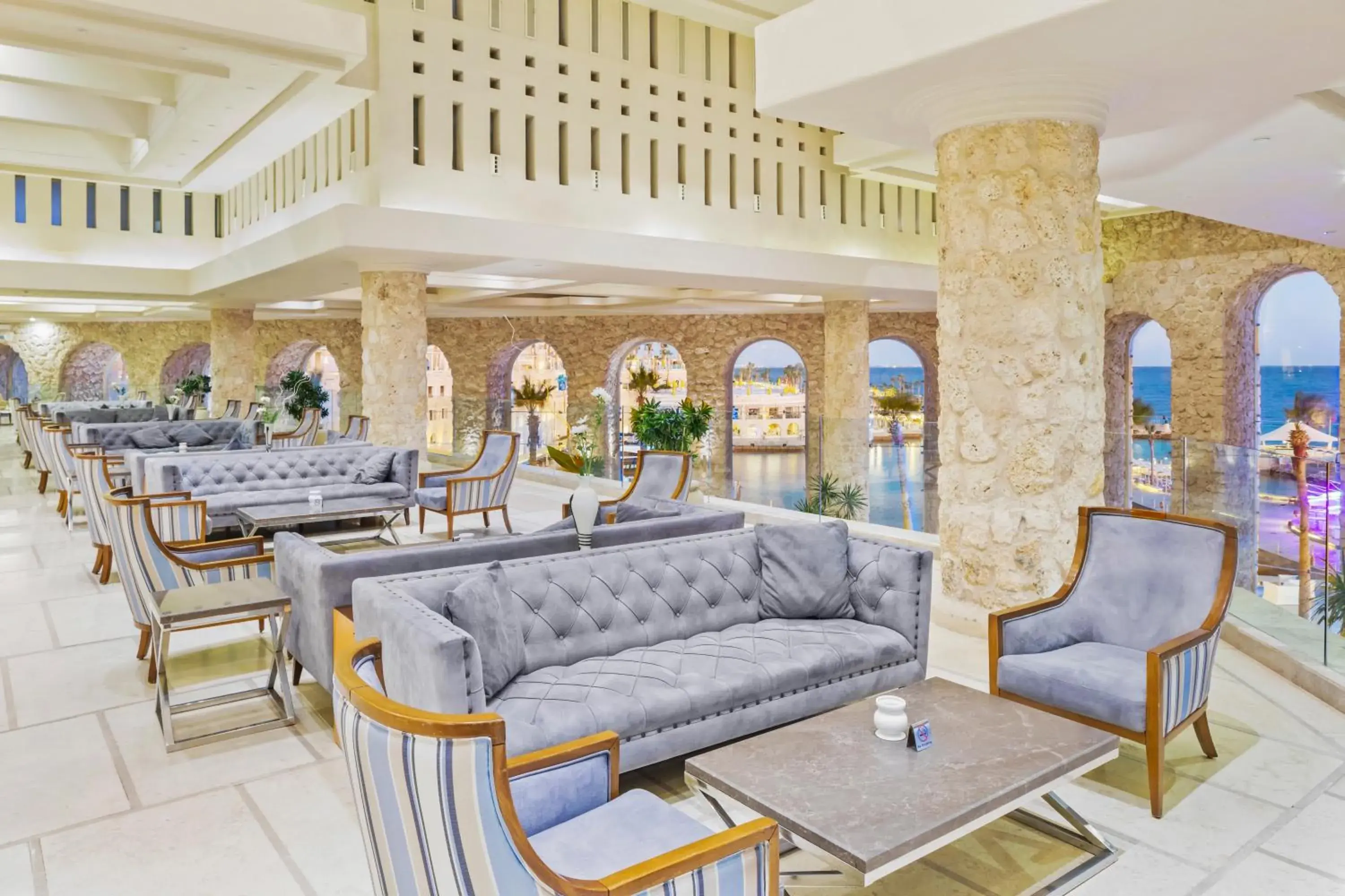 Lobby or reception in Pickalbatros Citadel Resort Sahl Hasheesh Lobby or reception in Pickalbatros Citadel Resort Sahl Hasheesh