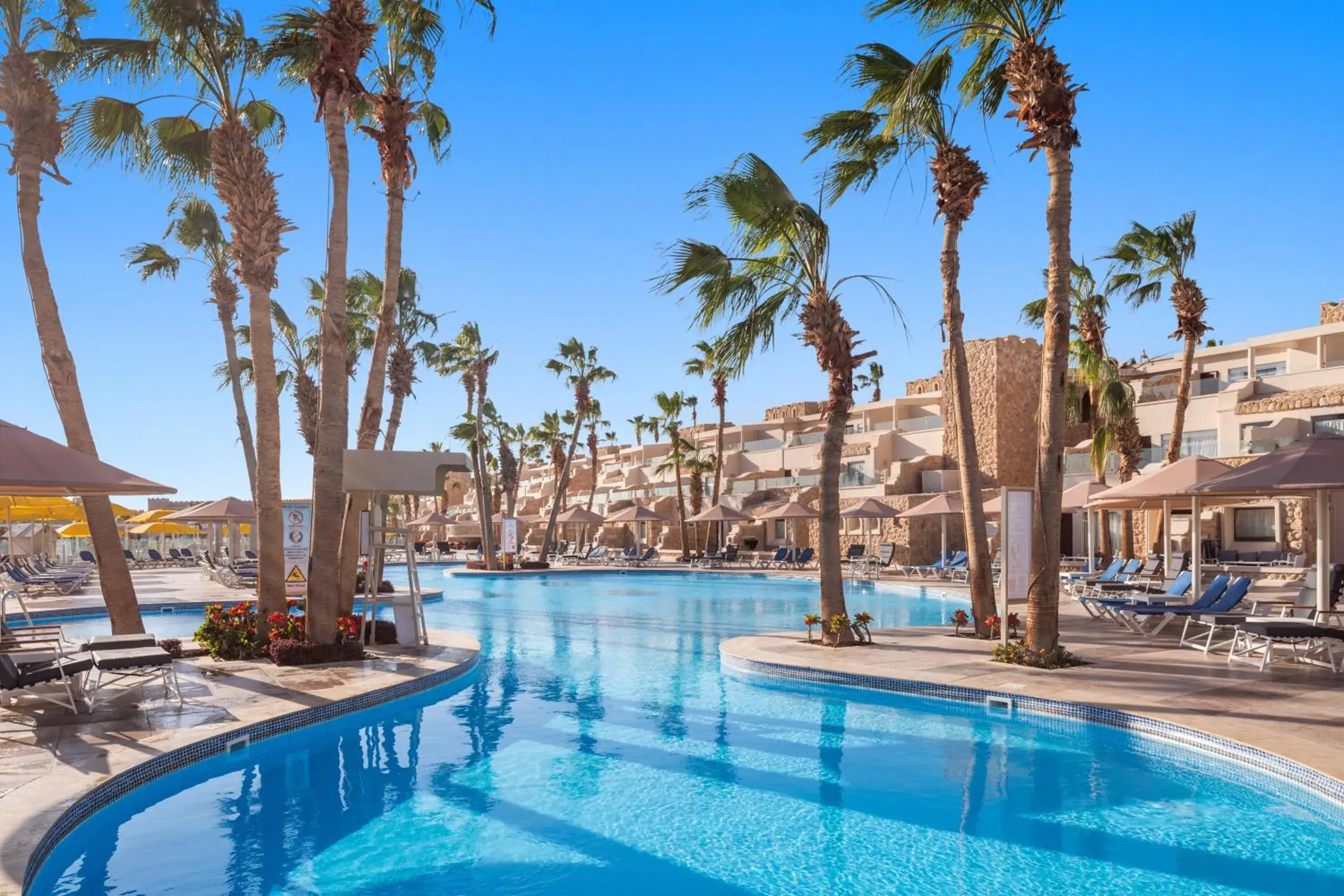 Swimming pool in Pickalbatros Citadel Resort Sahl Hasheesh Swimming pool in Pickalbatros Citadel Resort Sahl Hasheesh