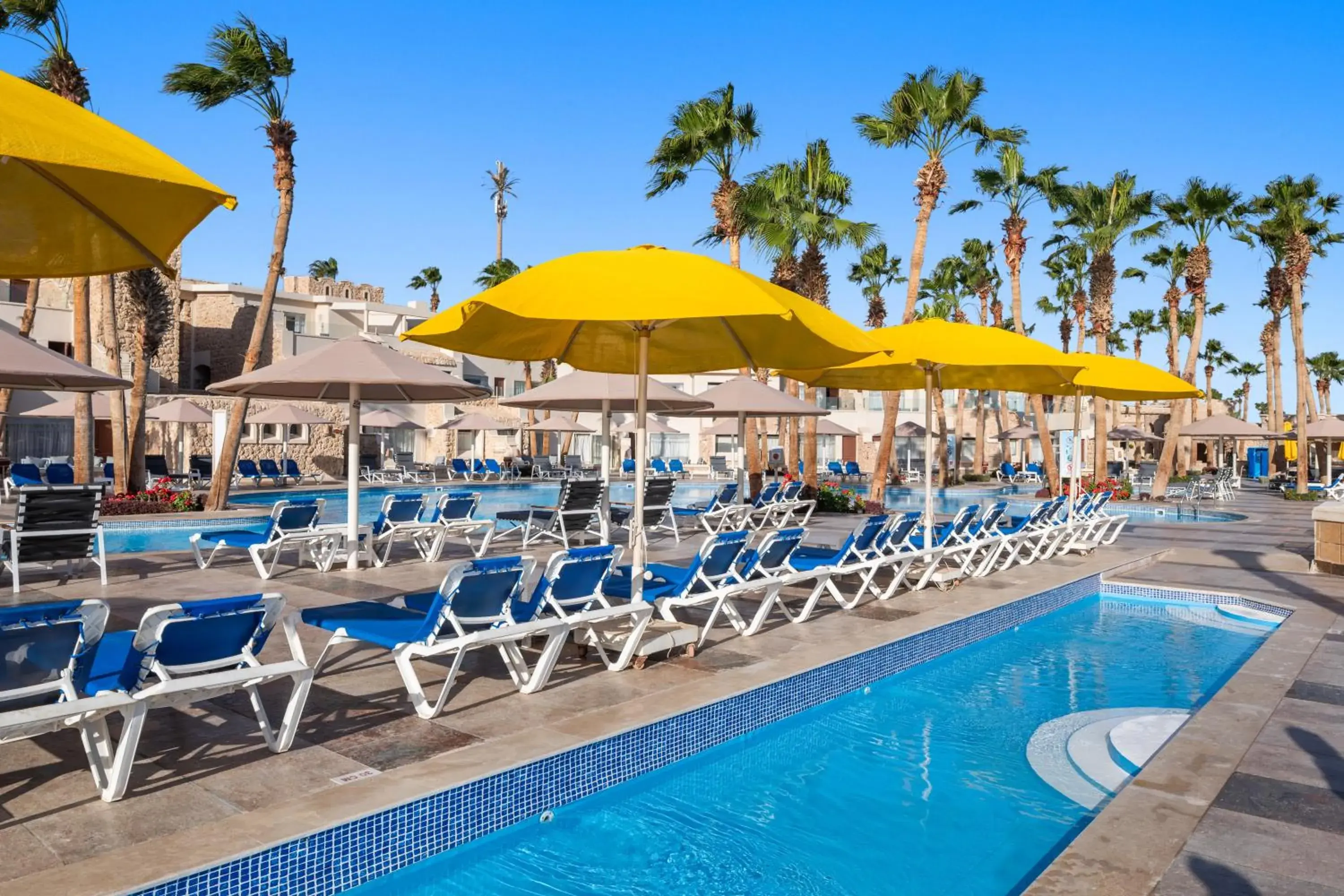 Swimming pool in Pickalbatros Citadel Resort Sahl Hasheesh Swimming pool in Pickalbatros Citadel Resort Sahl Hasheesh