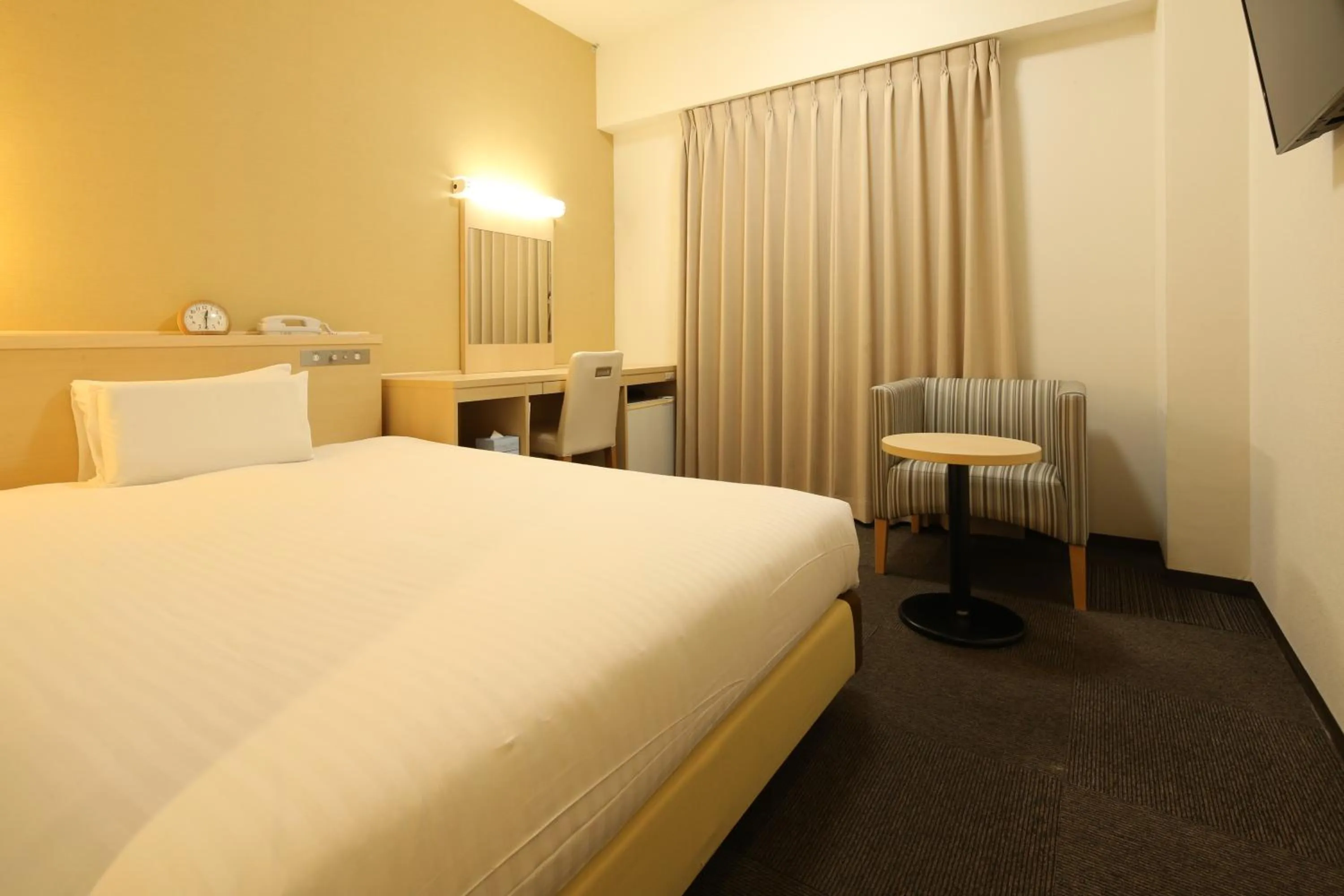 Bed in AB Hotel Mikawa Anjo Honkan