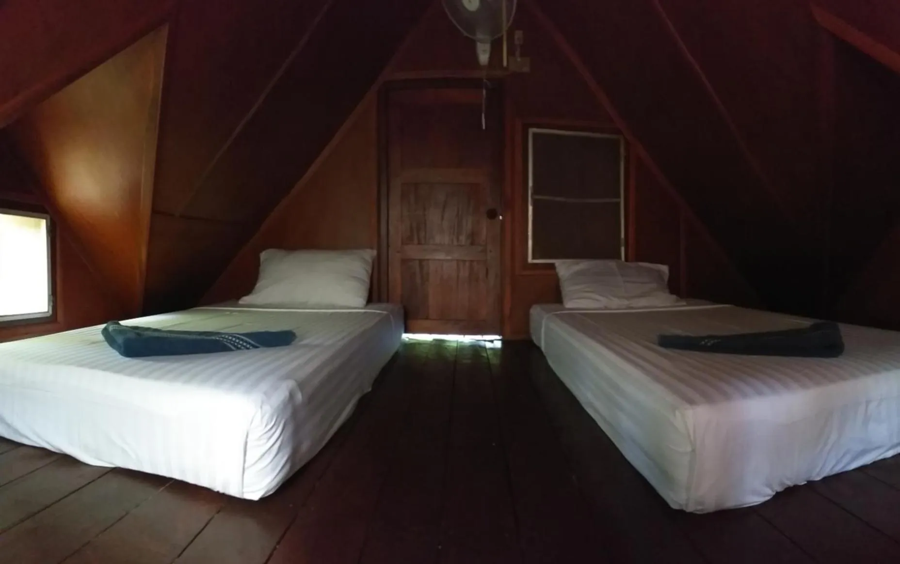 Bed in Koh Tao Royal Resort